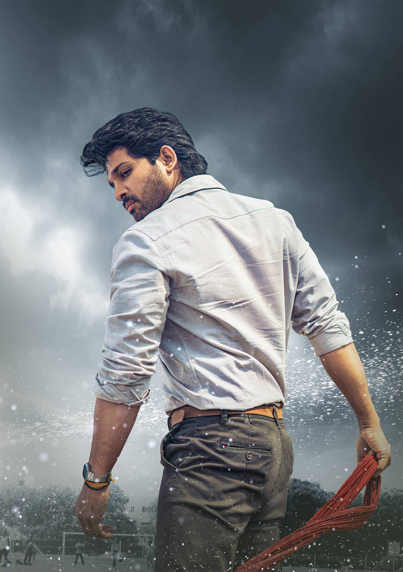 Allu Arjun Hd As Bantu Background