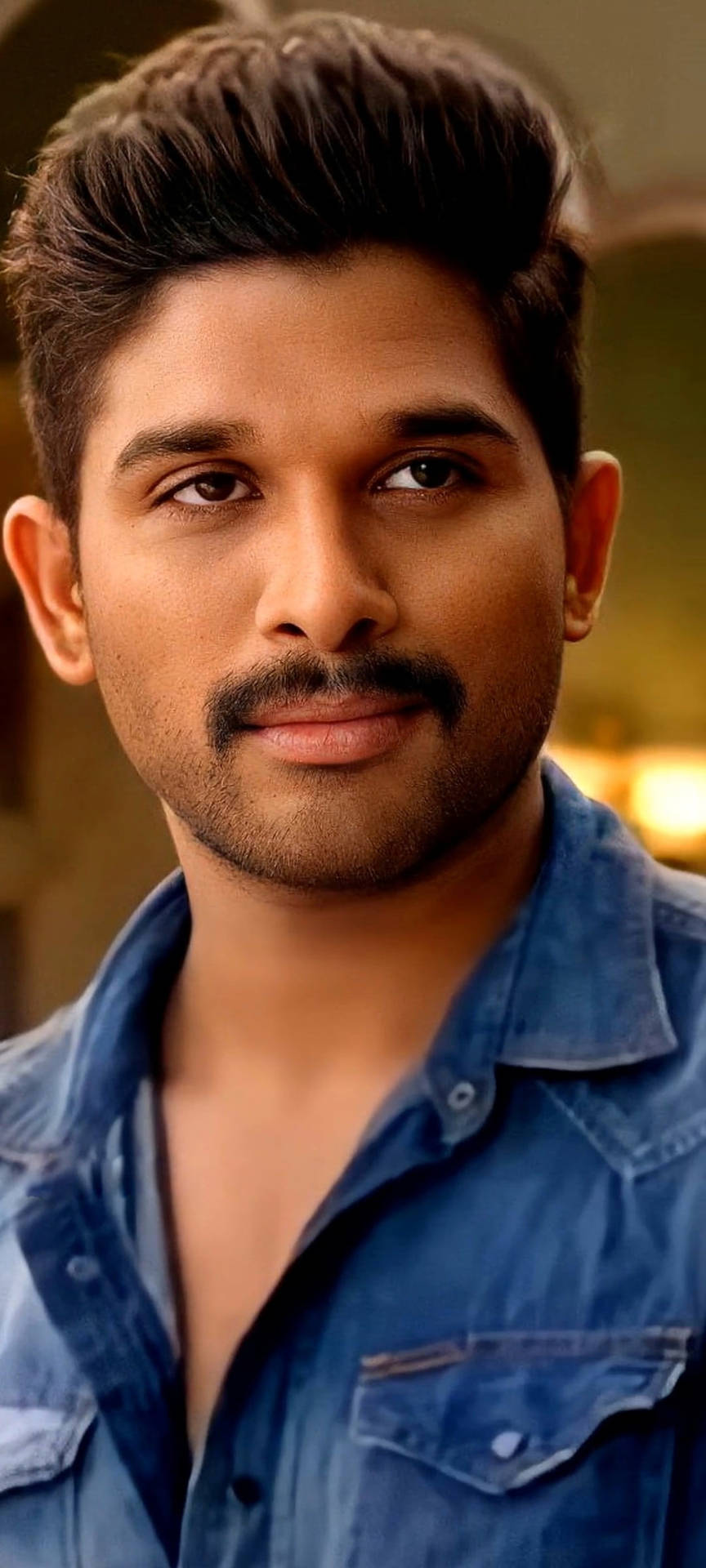 Allu Arjun Hd Denim Polo Background