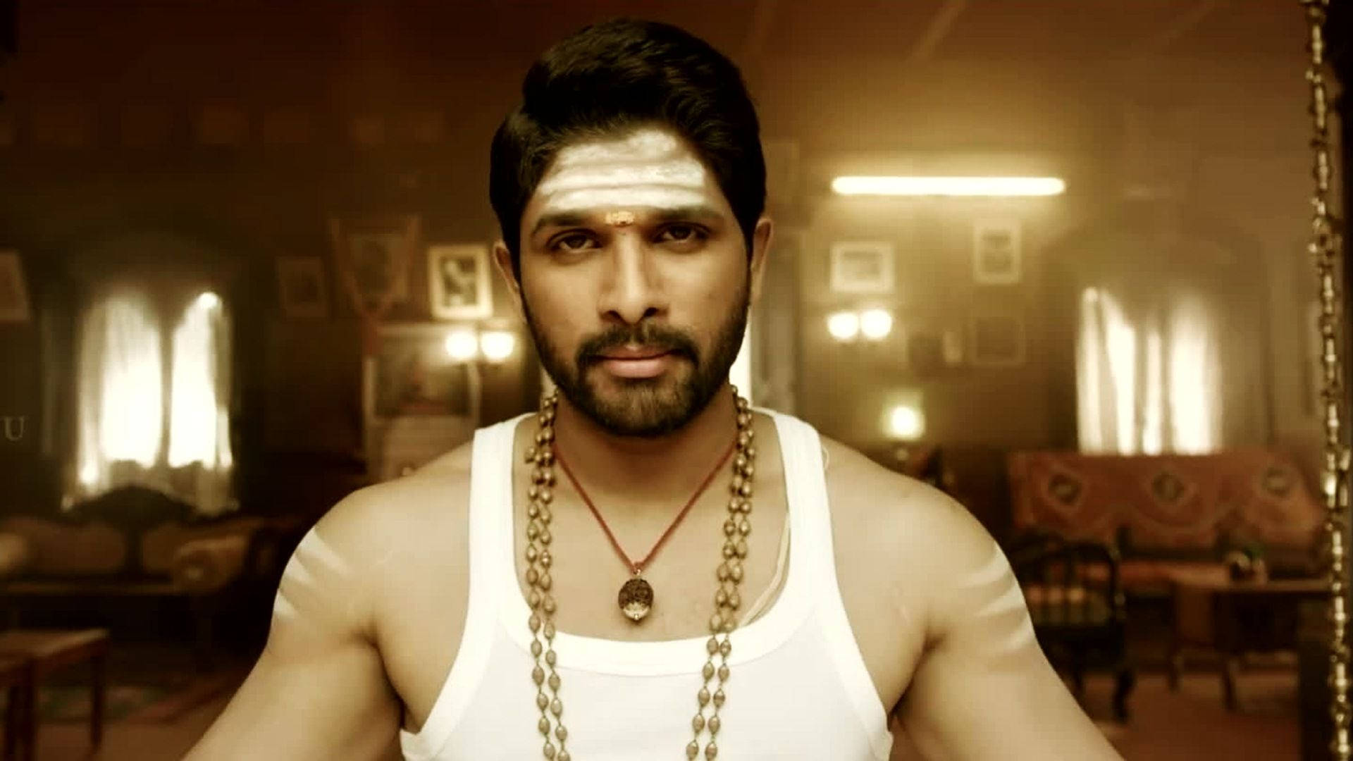 Allu Arjun Hd White Sleeveless Top Background