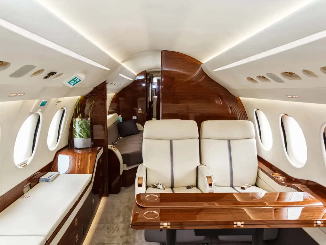 Allure Of Luxury - Private Jet Interior