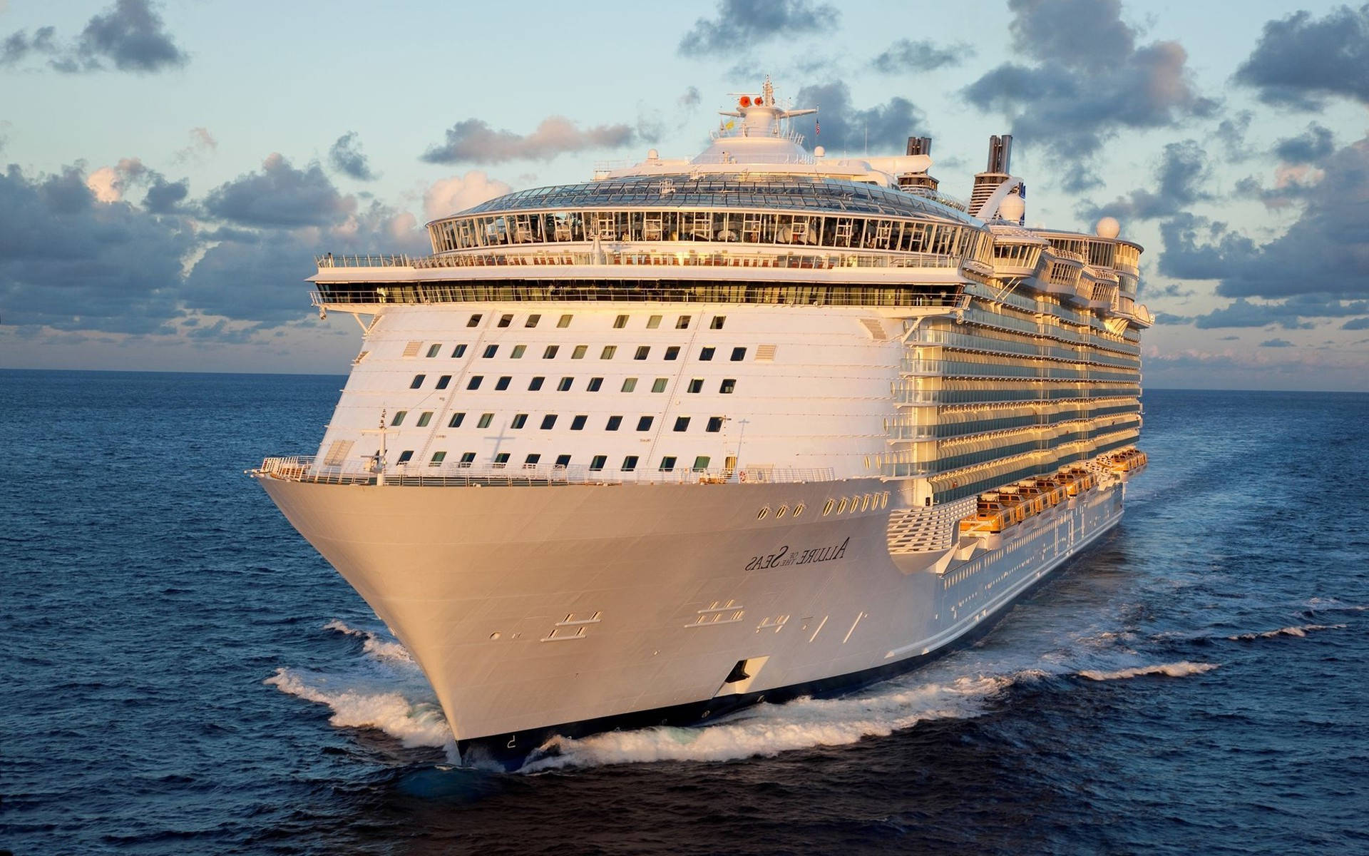 Allure Of The Seas Cruise Ship Background