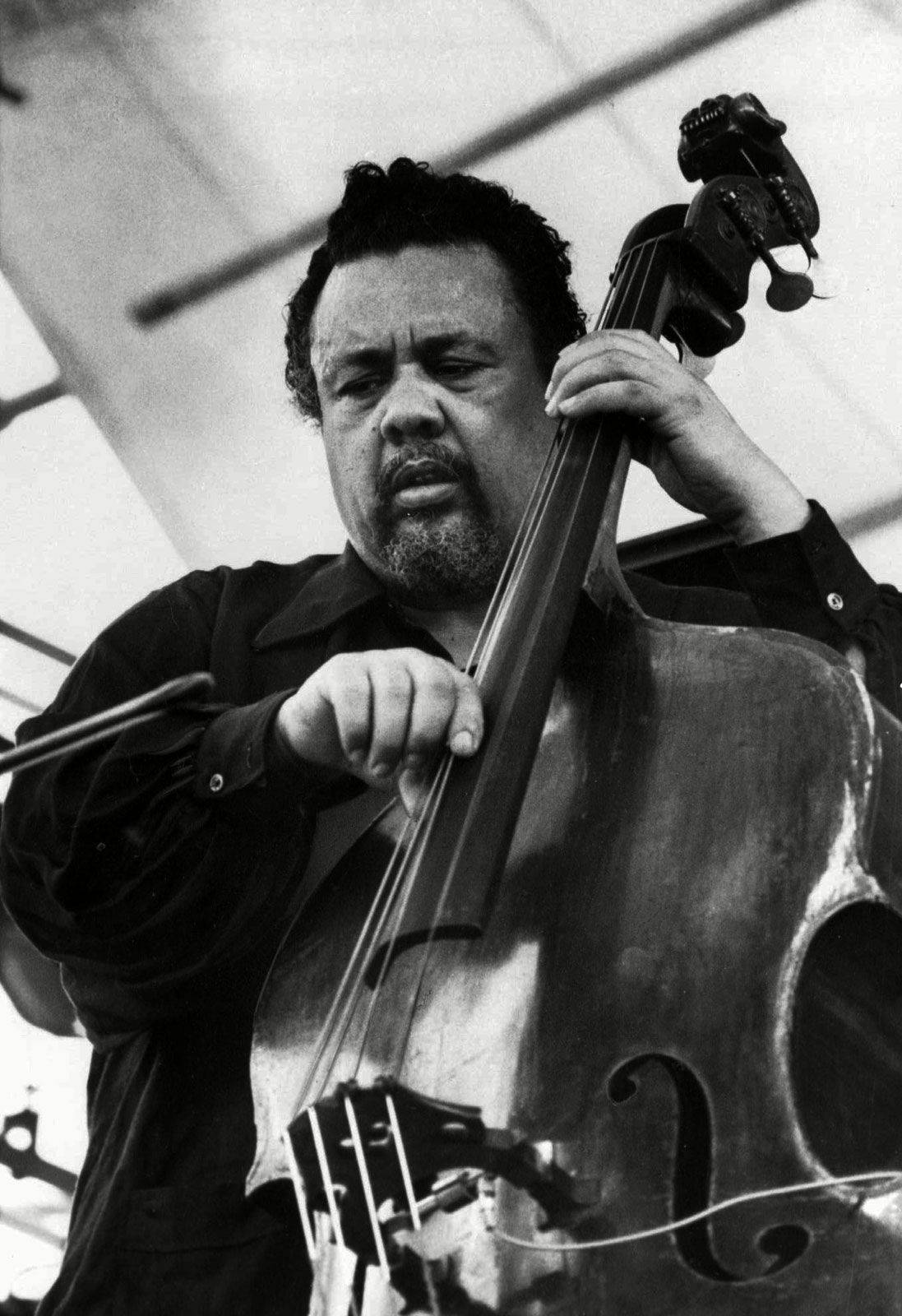 Alluring Bassist Charles Mingus Background