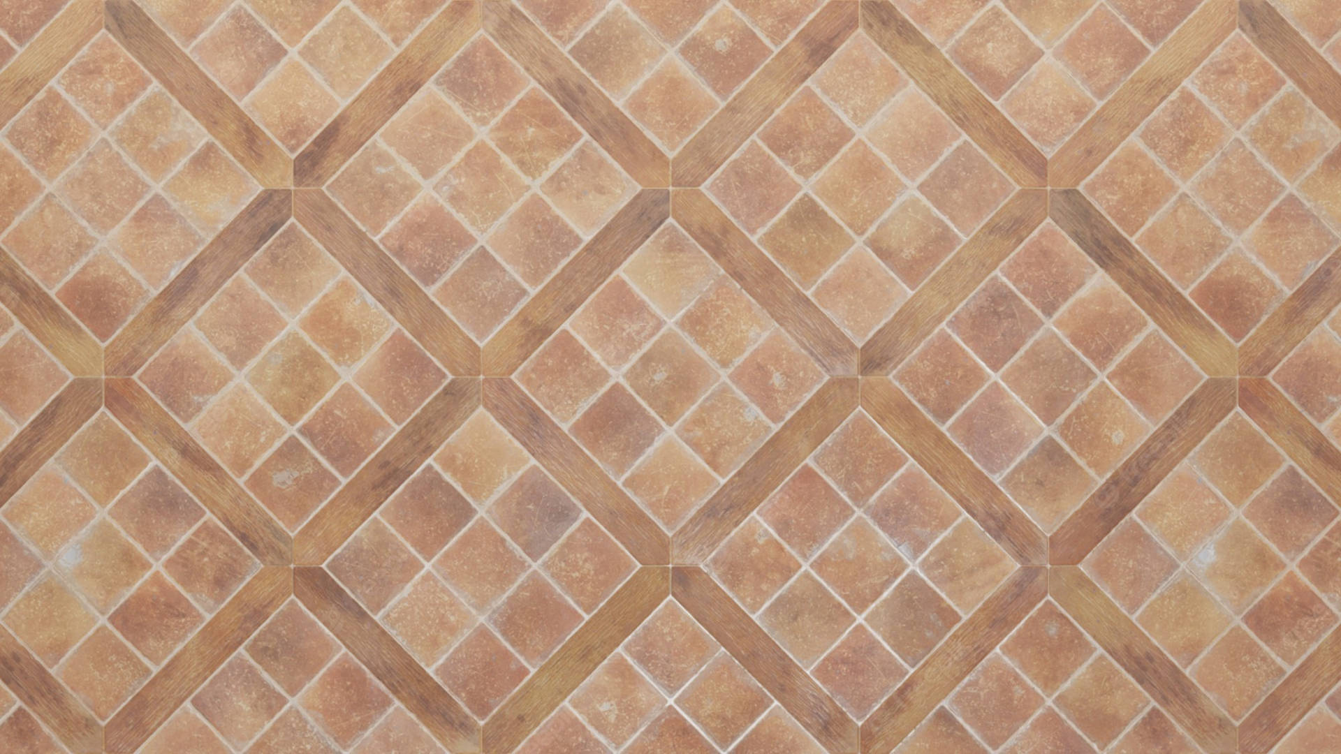 Alluring Mediterranean Terracotta Floor Tiles Background