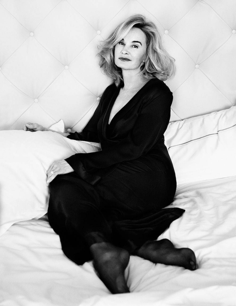 Alluring Portrait Of Jessica Lange Background