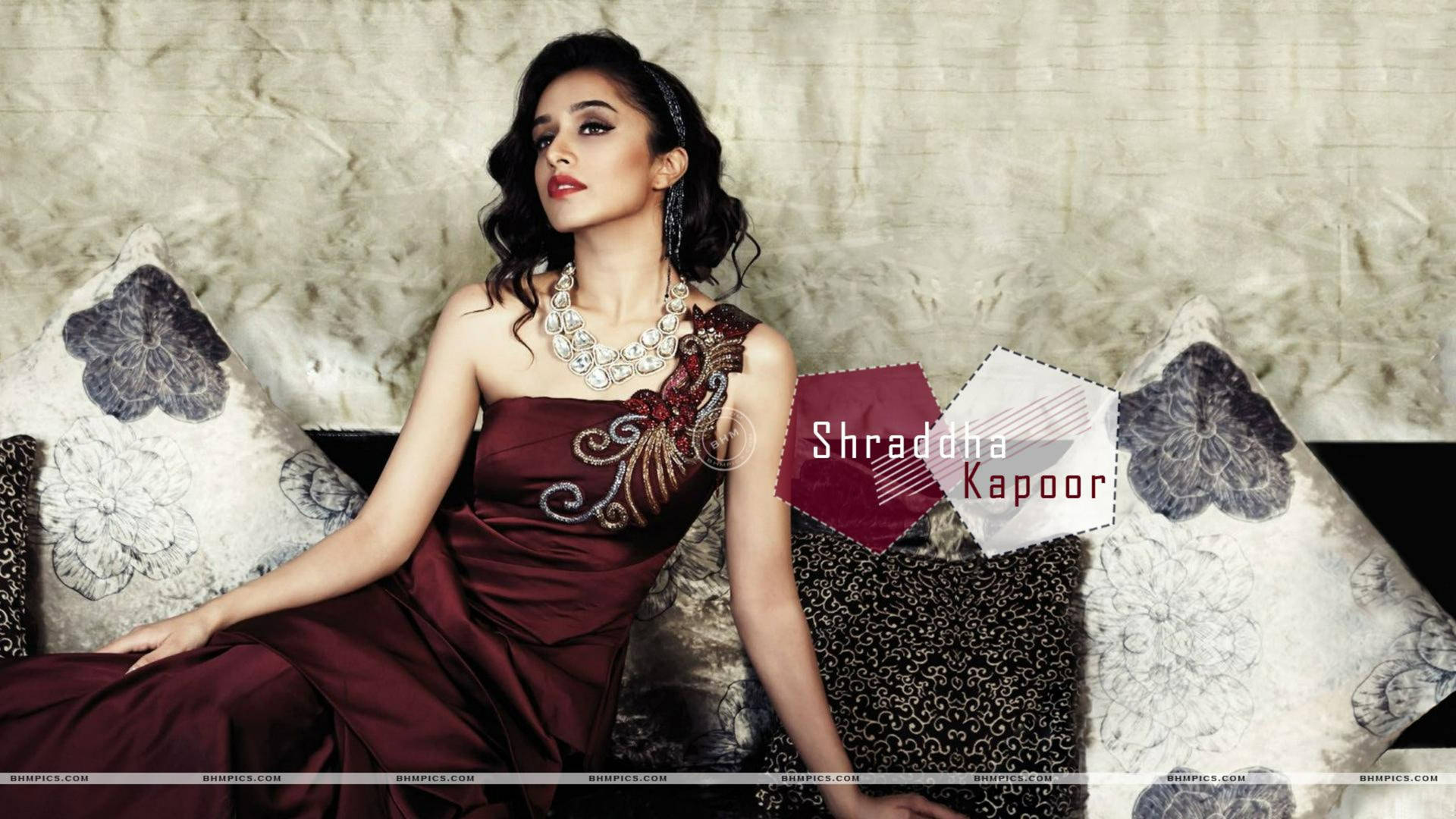Alluring Shraddha Kapoor Enthralling Grace Background