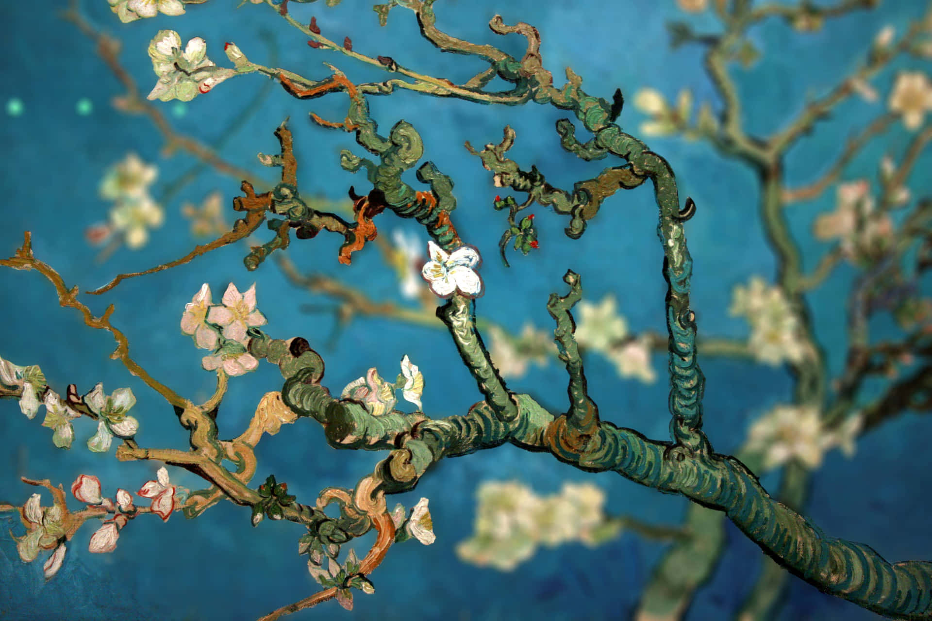 “almond Blossom” By Vincent Van Gogh Background