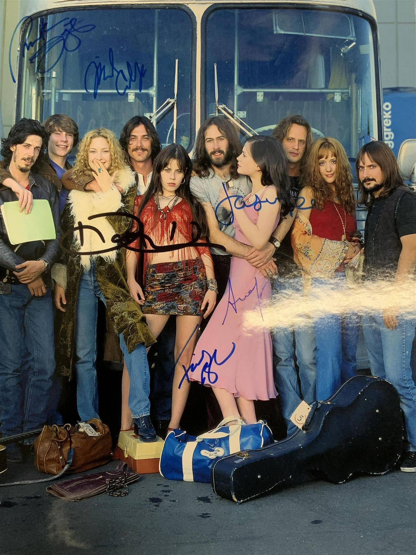 Almost Famous Cast Photo Background