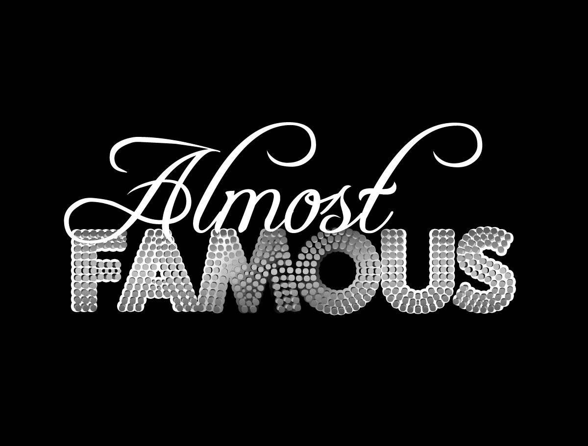 Almost Famous Graphic Design Artwork Background