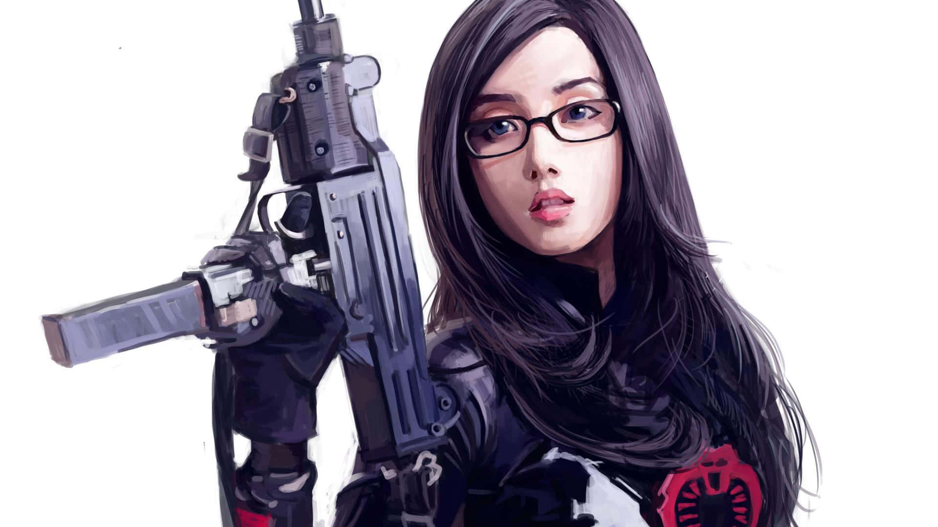 Alodia Gosiengfiao As Gangsters With Guns Background