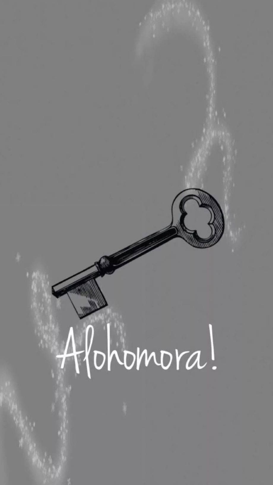 Alohomora Harry Potter Iphone Background