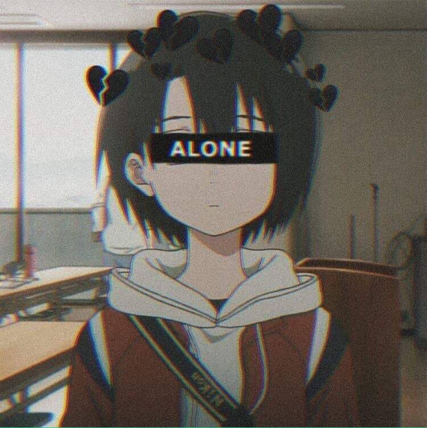 Alone Anime Pfp Background