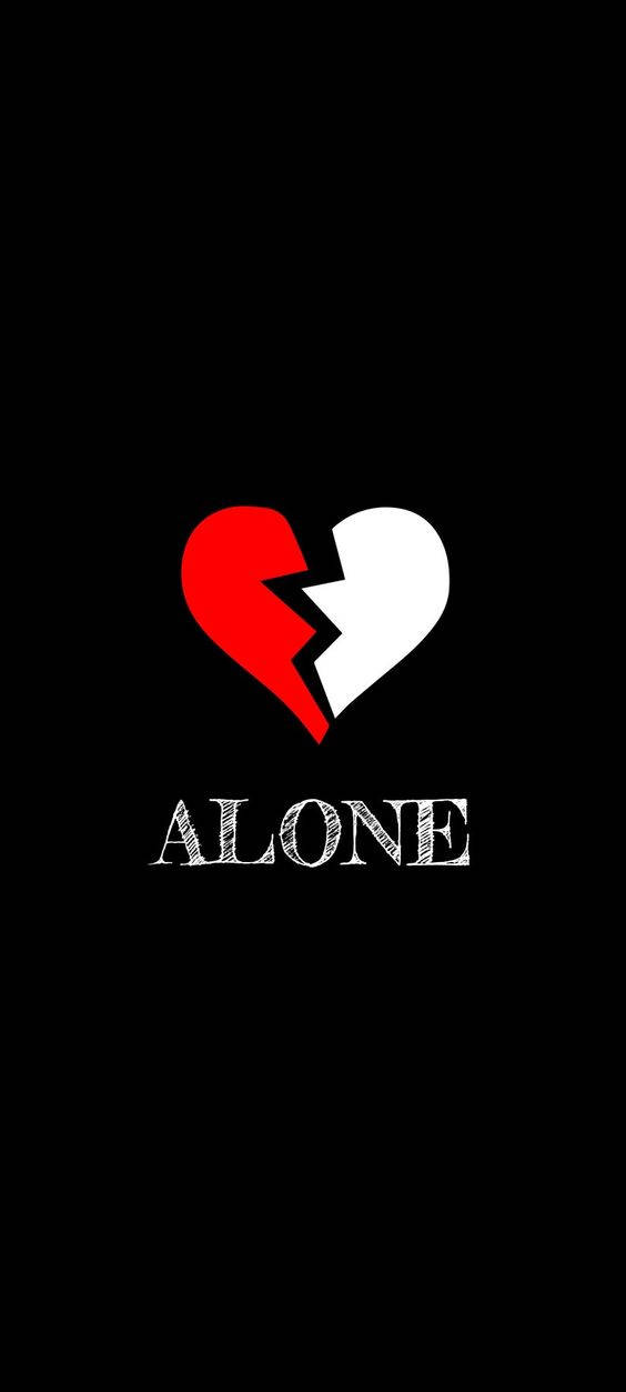 Alone Broken Heart Iphone Background