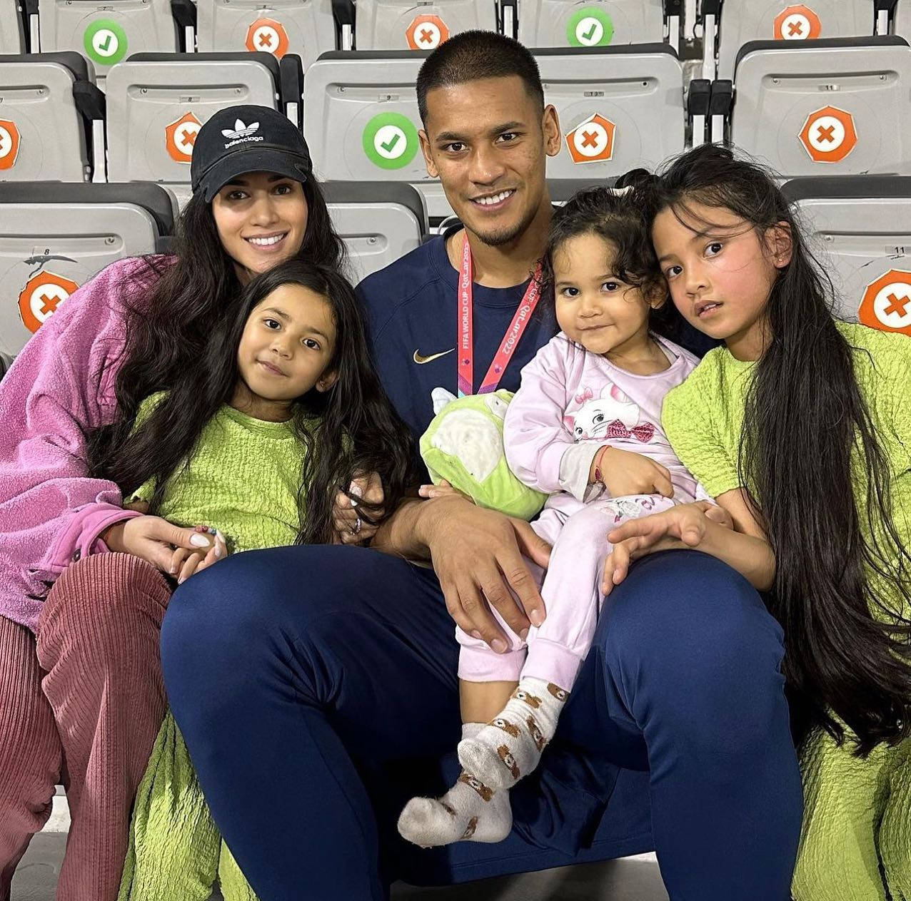 Alphonse Areola With His Family