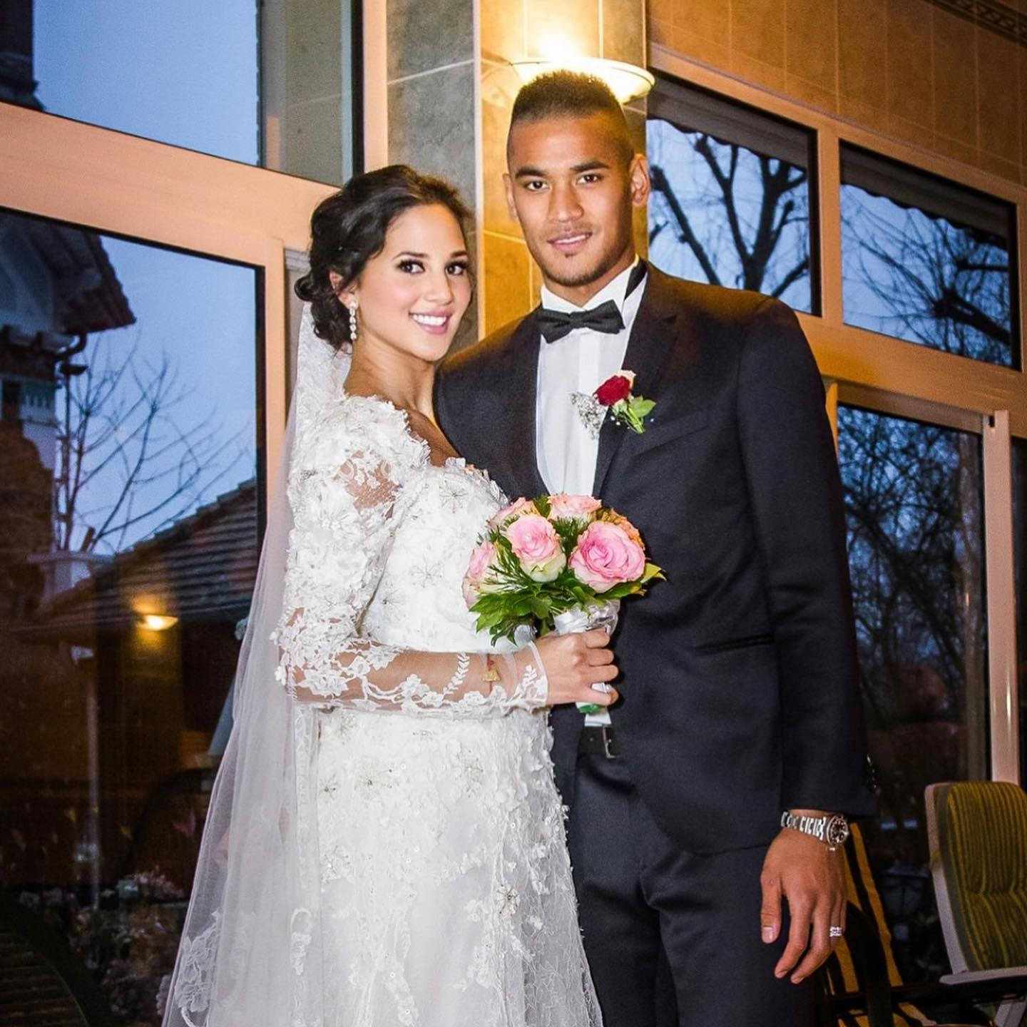 Alphonse Areola With His Wife