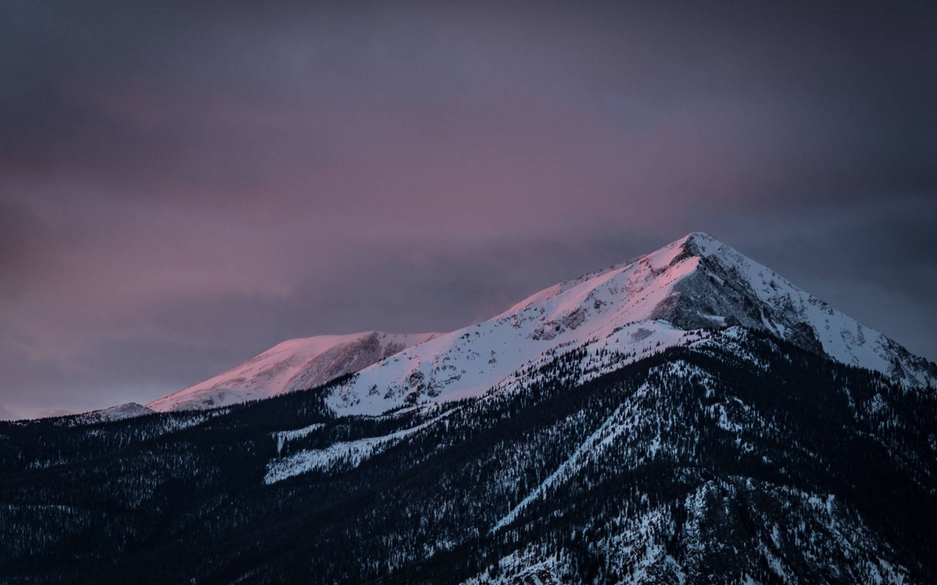Alpine Mountain Clean 4k Background
