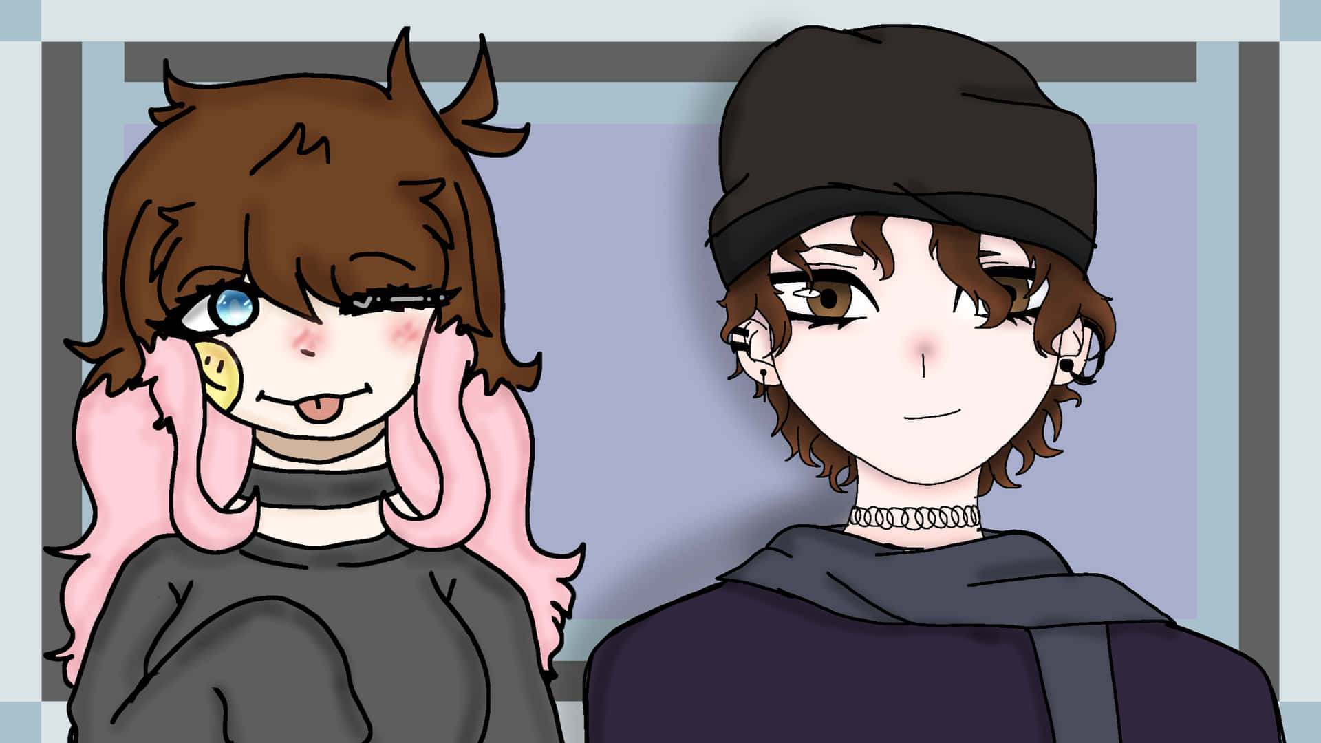 Alt Pfp Cute Couple Background