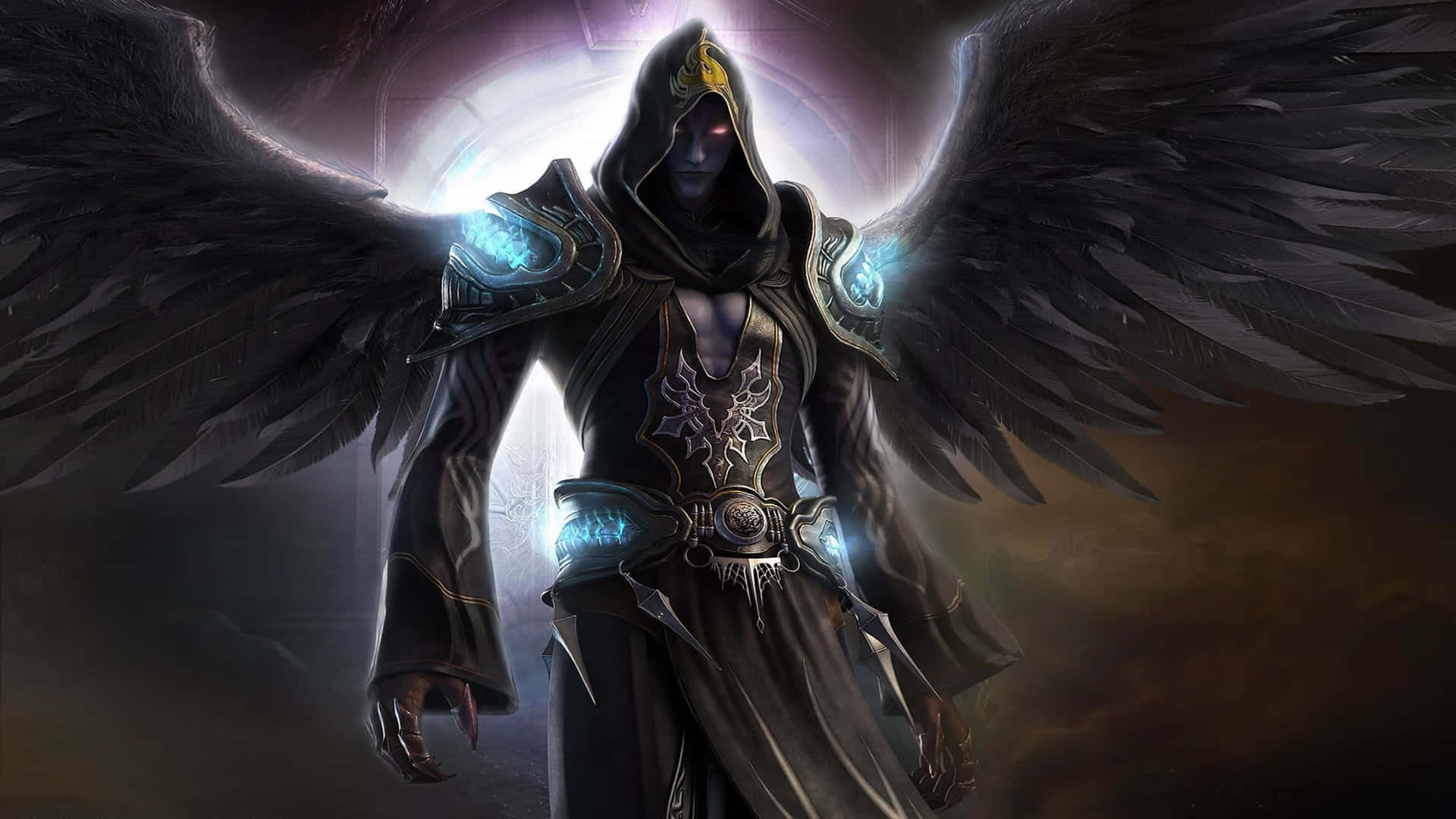 Alt Pfp Dark Angel Background
