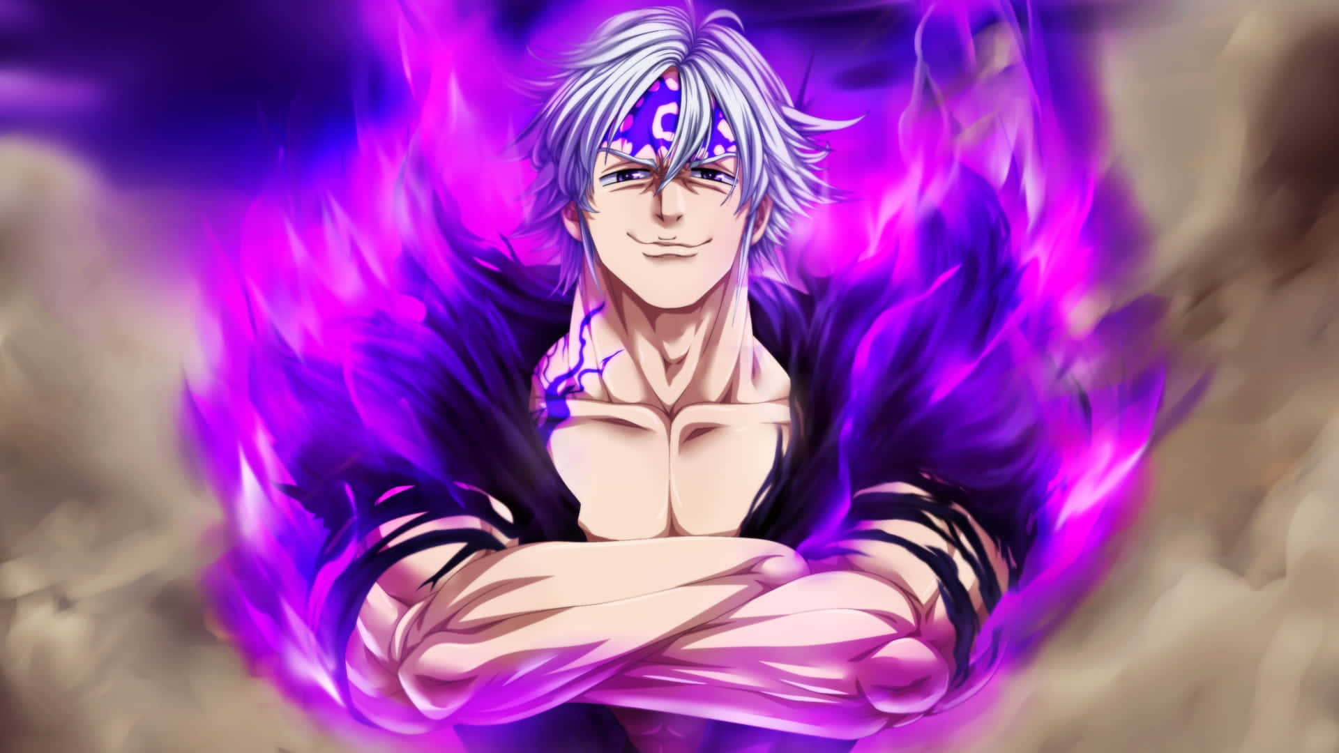 Alt Pfp Purple Aura Background