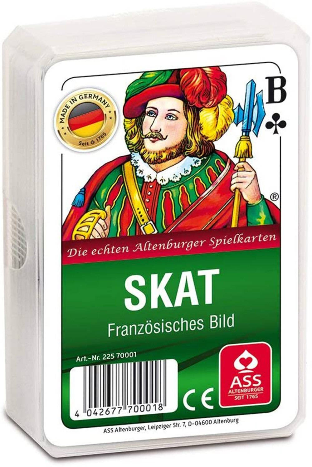 Altenburger Skat Playing Cards Pack Background