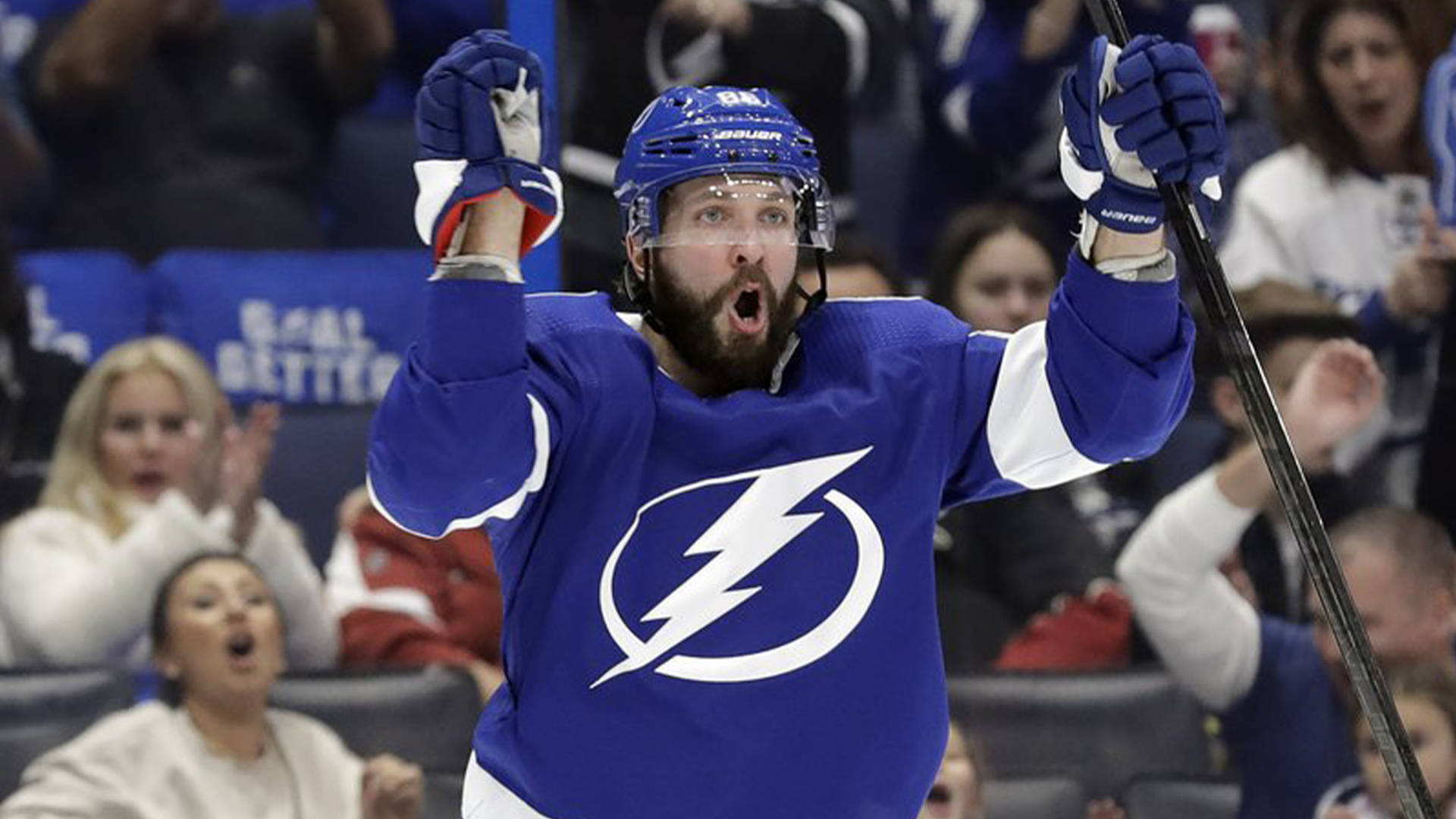 Alternate Captain Nikita Kucherov Background