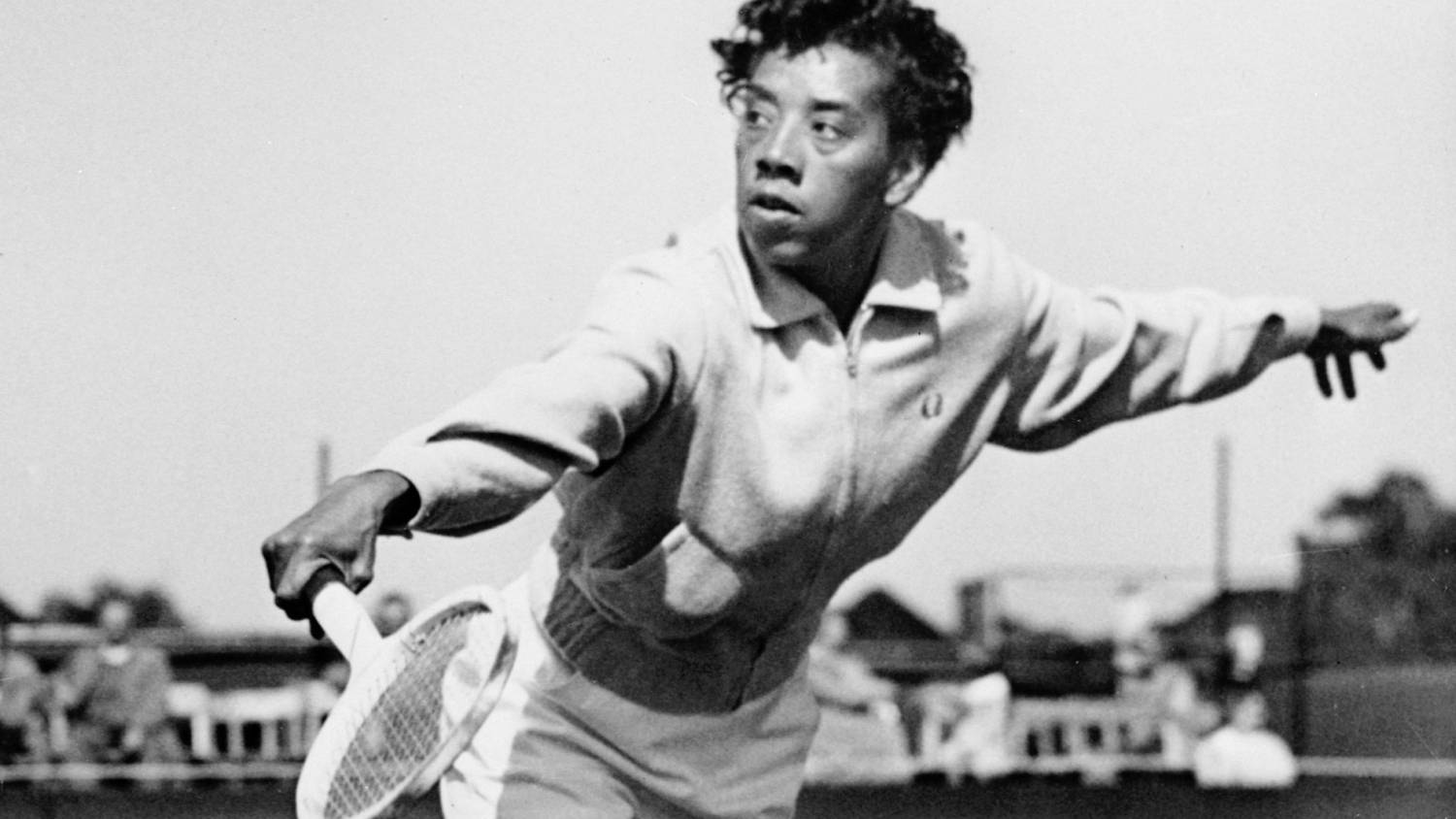 Althea Gibson Tennis Game Background