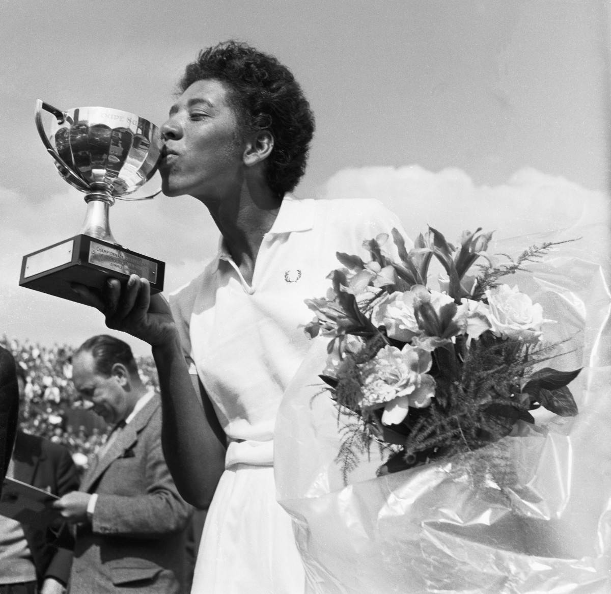 Althea Gibson Winning Game Background