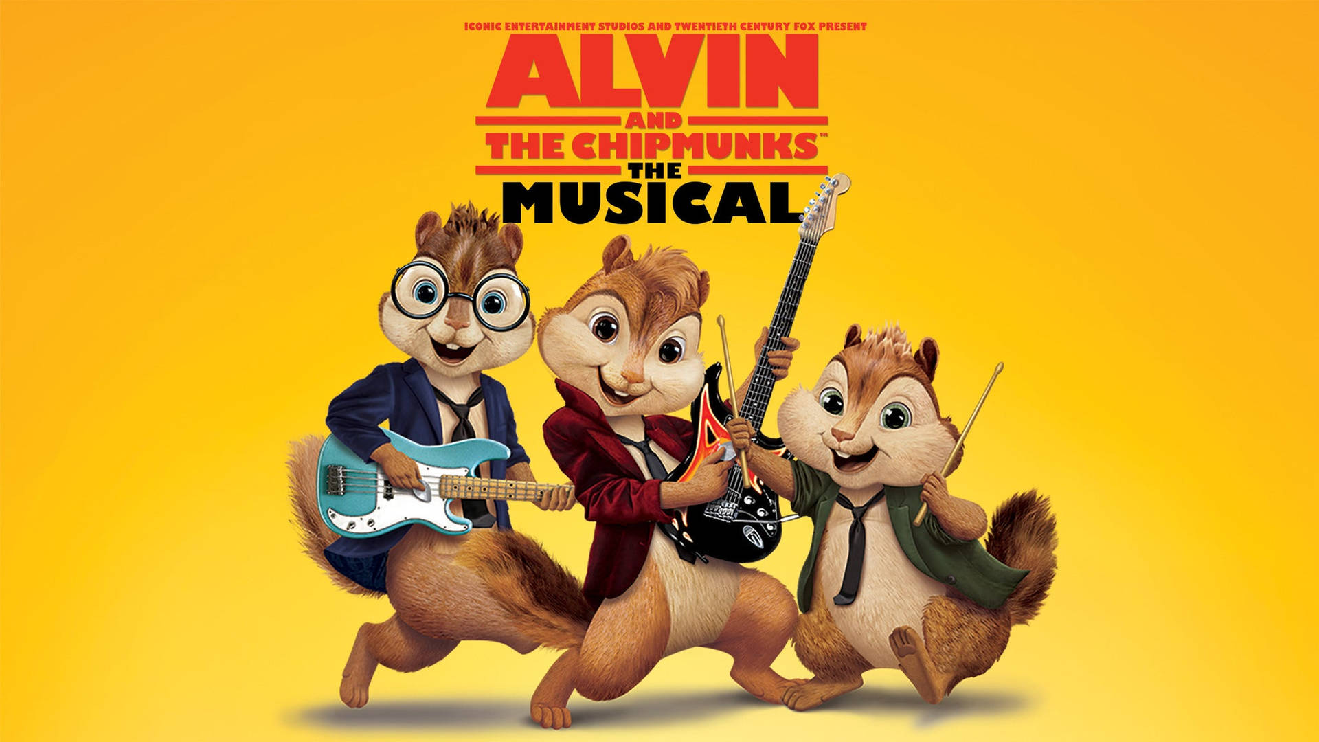 Alvin And The Chipmunks The Musical Background