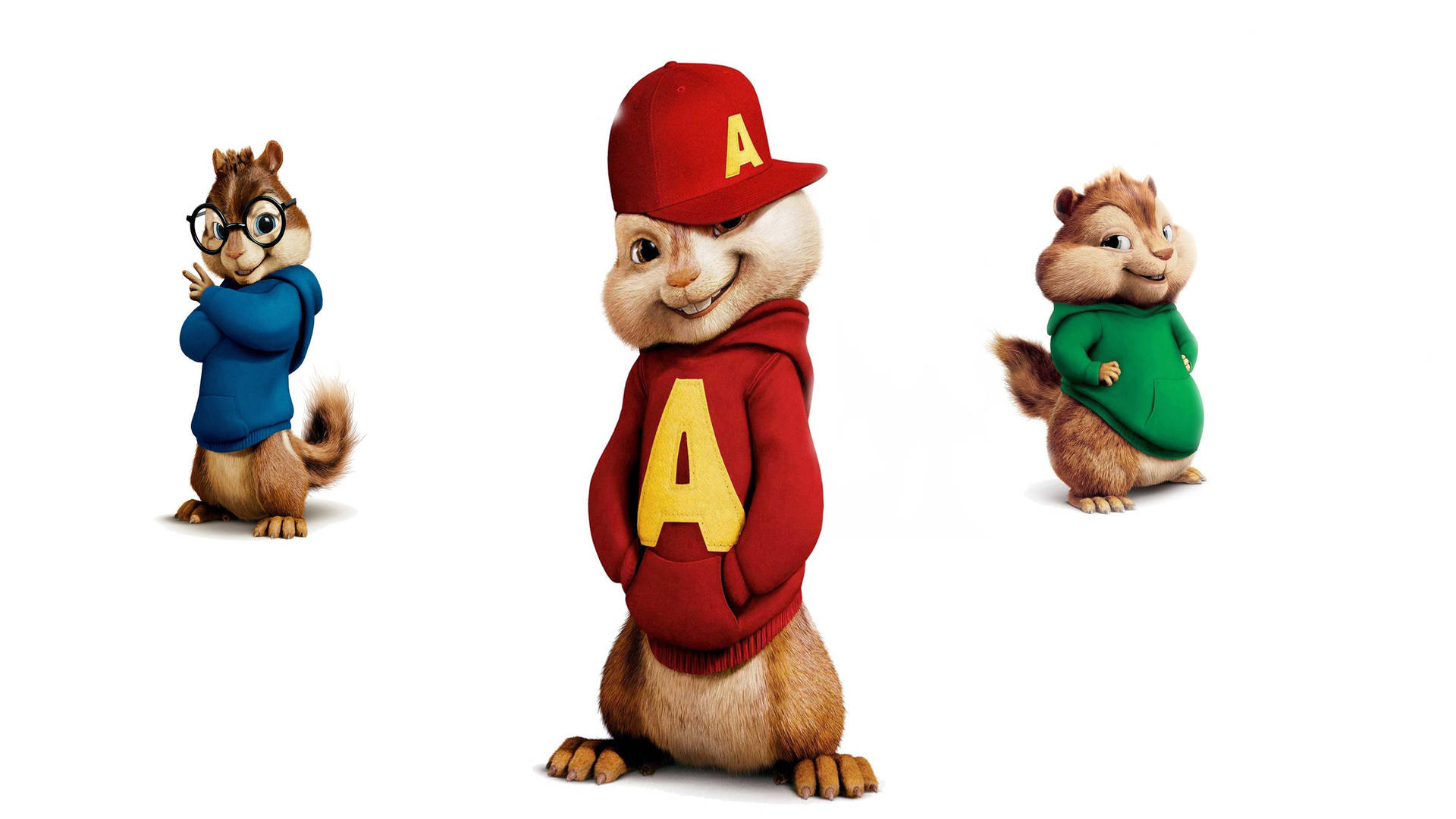 Alvin, Simon, And Theodore The Chipmunks Background