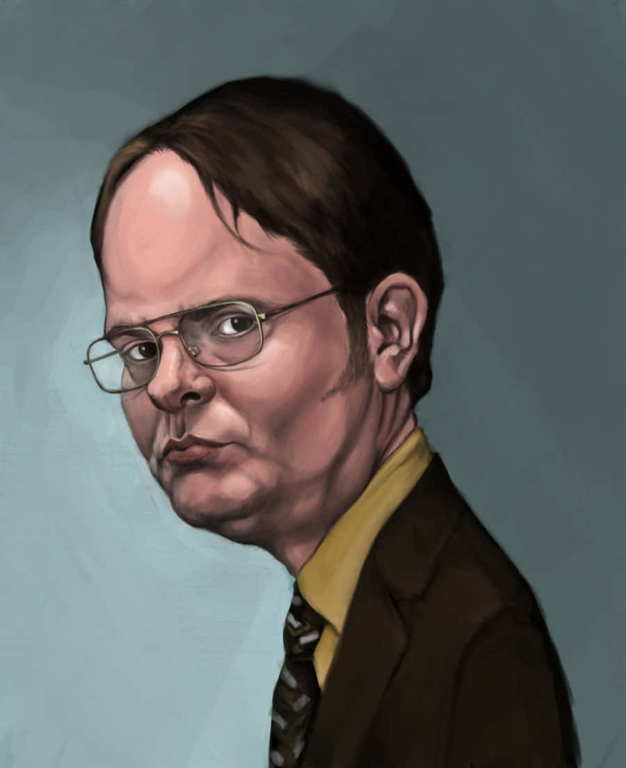 Always Look On The Bright Side With Dwight Schrute Background