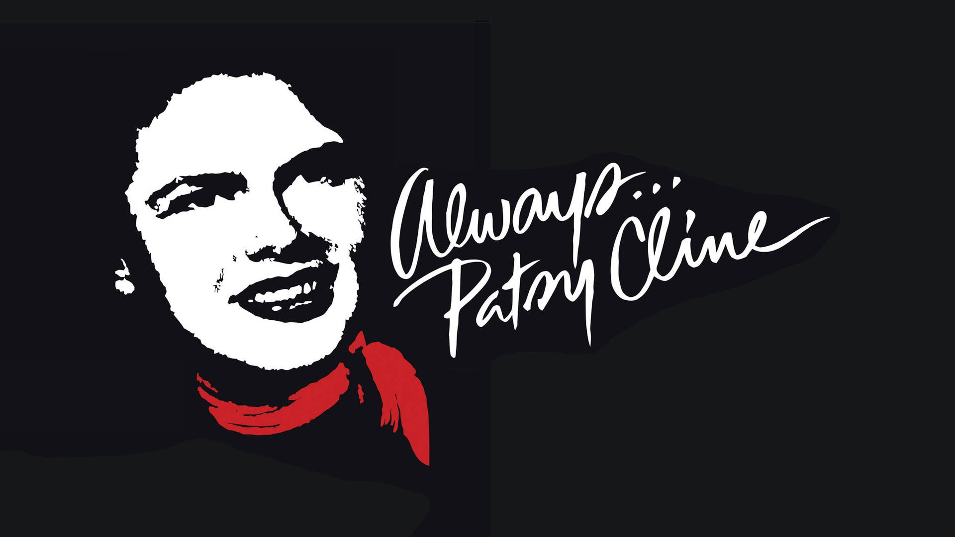 Always Patsy Cline Black Background Background