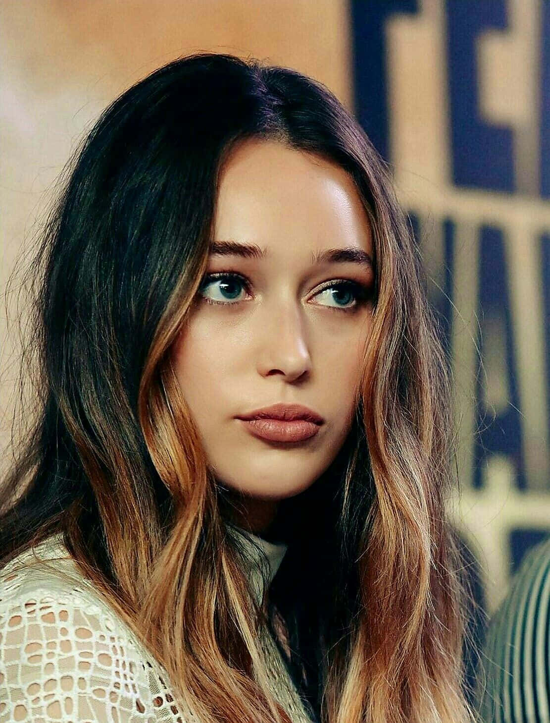 Alycia Debnam Carey Portrait Background