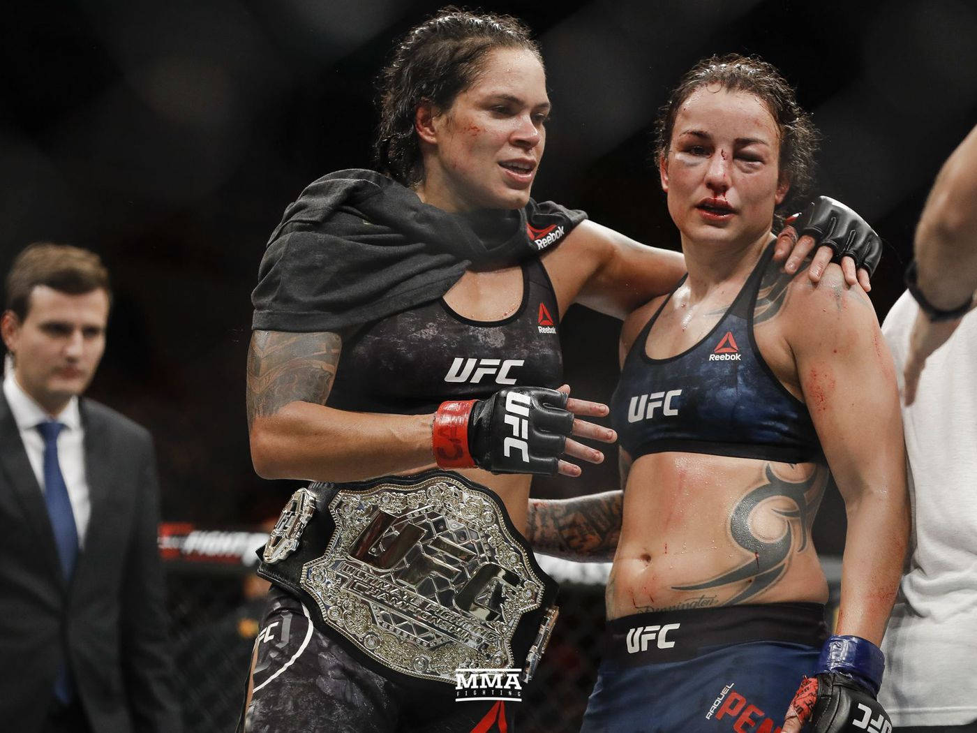 Amanda Nunes And Raquel Pennington Background