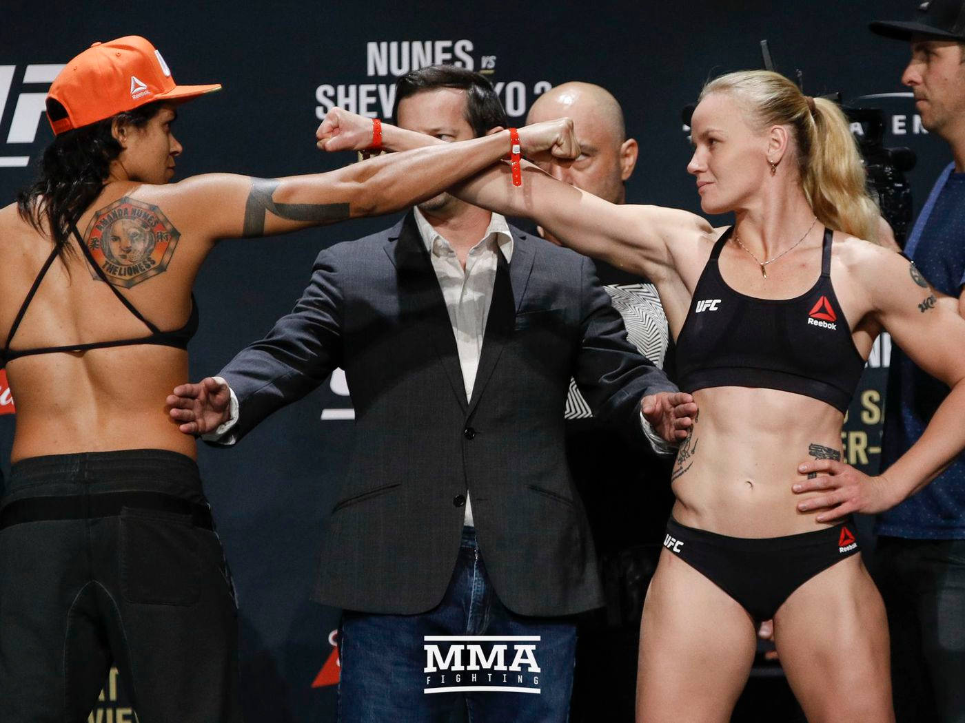 Amanda Nunes And Valentina Shevchenko Background