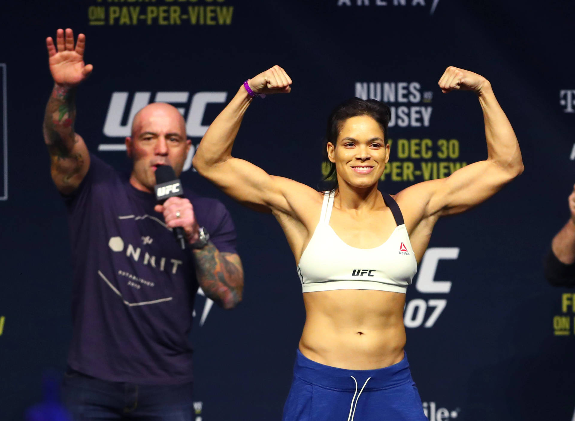 Amanda Nunes - Dominant Ufc Champion Background