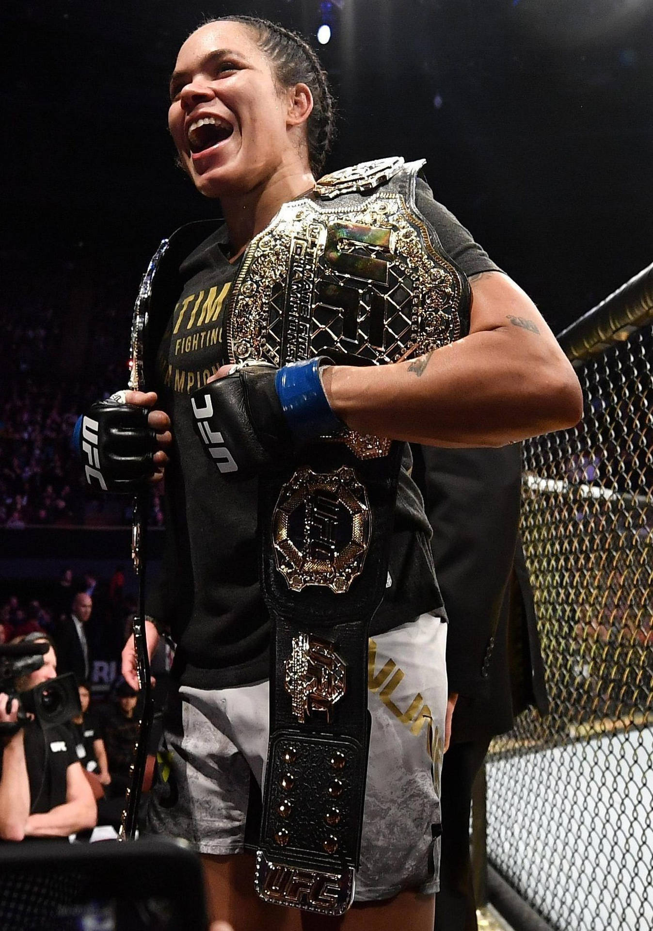 Amanda Nunes Happy With Belts