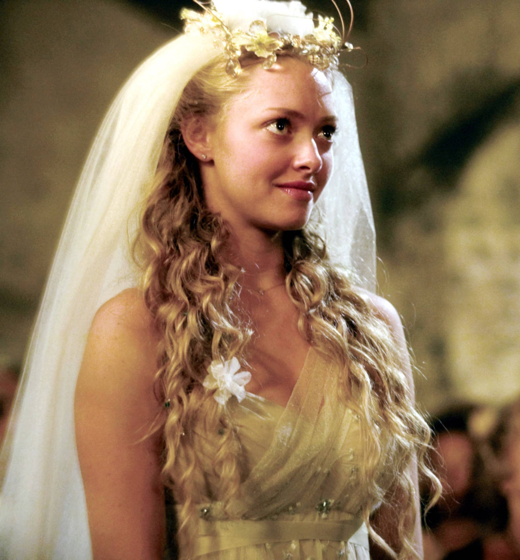 Amanda Seyfried Wedding Dress Background