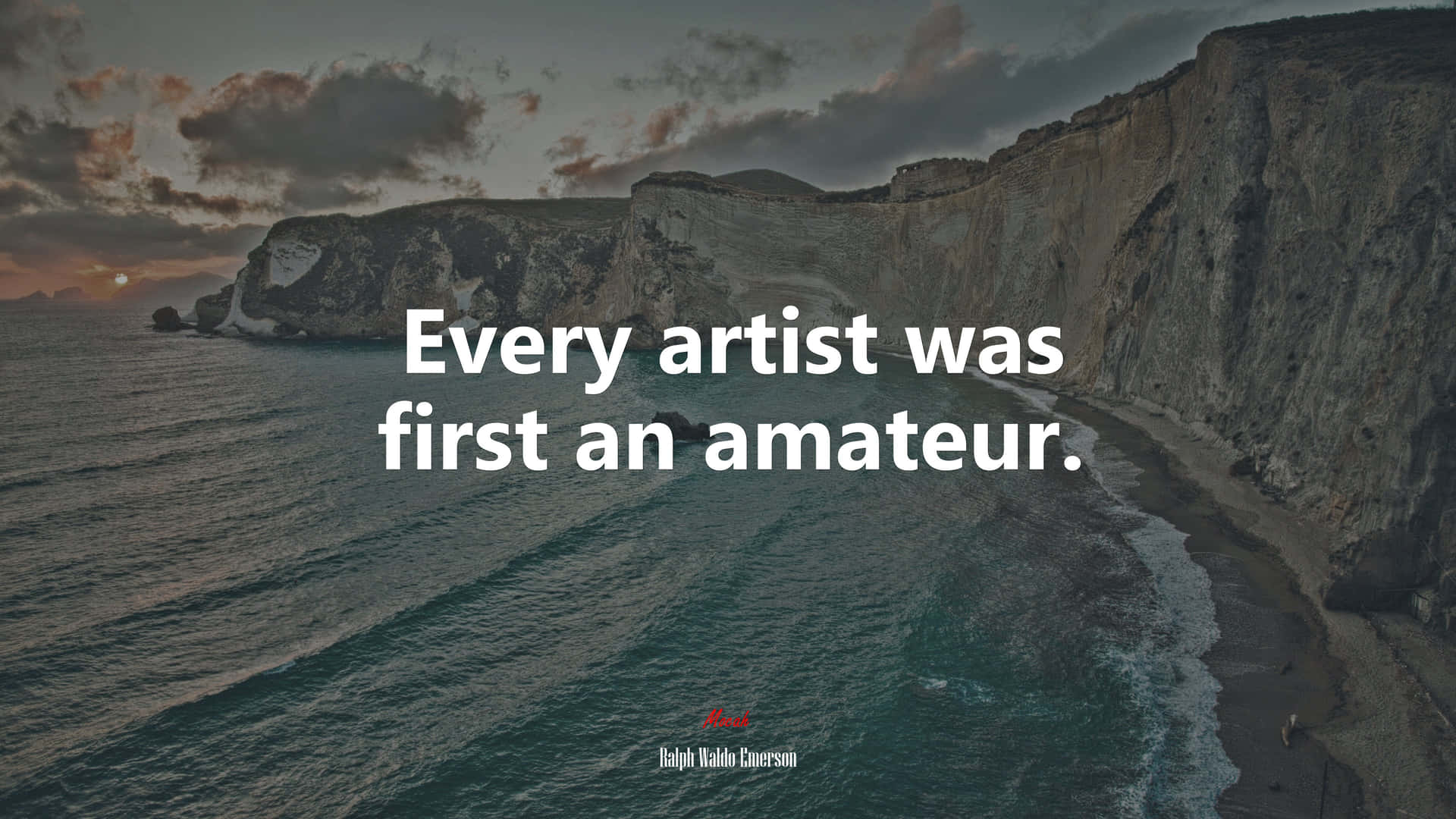 Amateur Artist Quote