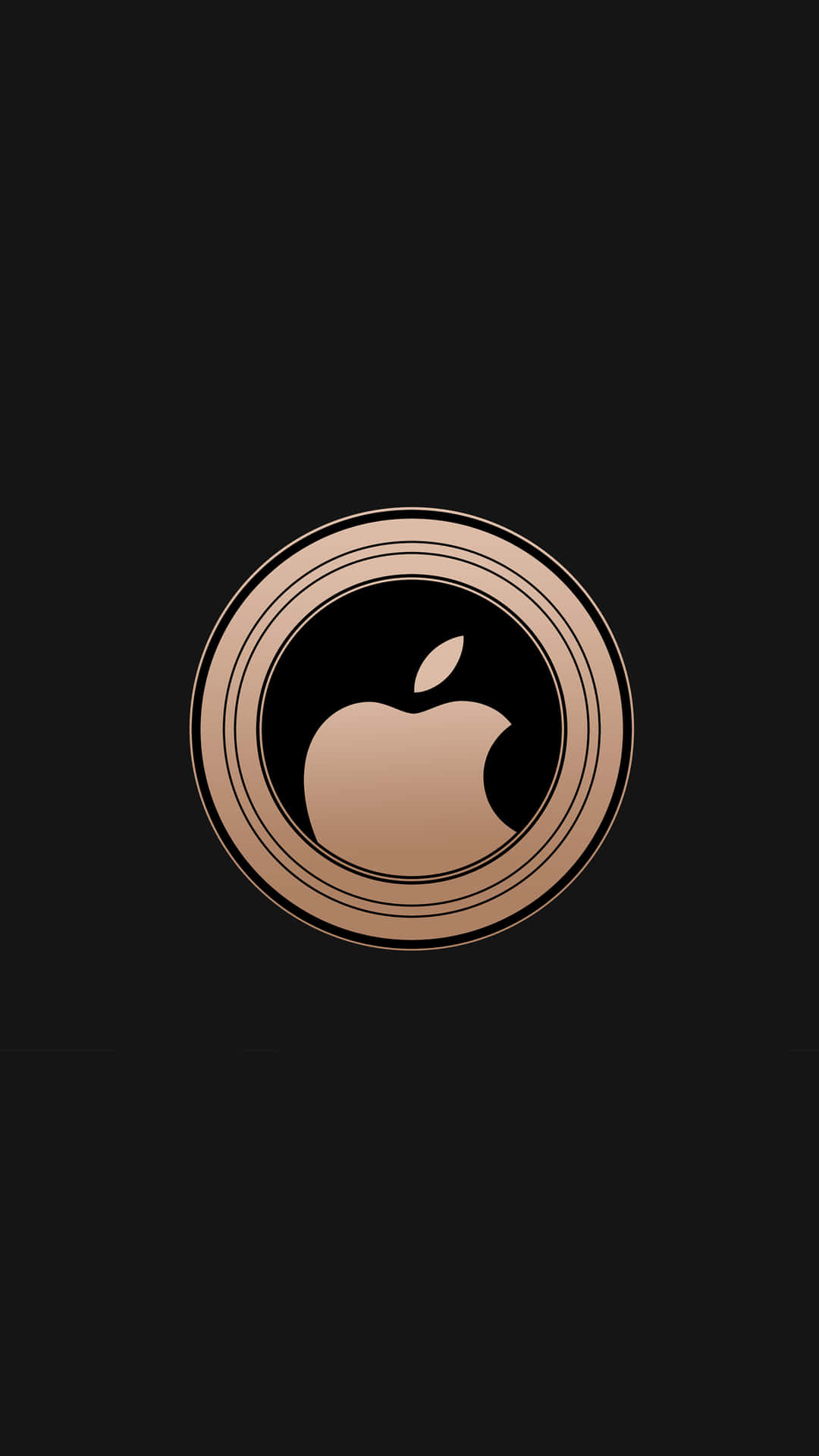 Amazing Apple's Bronze Logo In High Definition