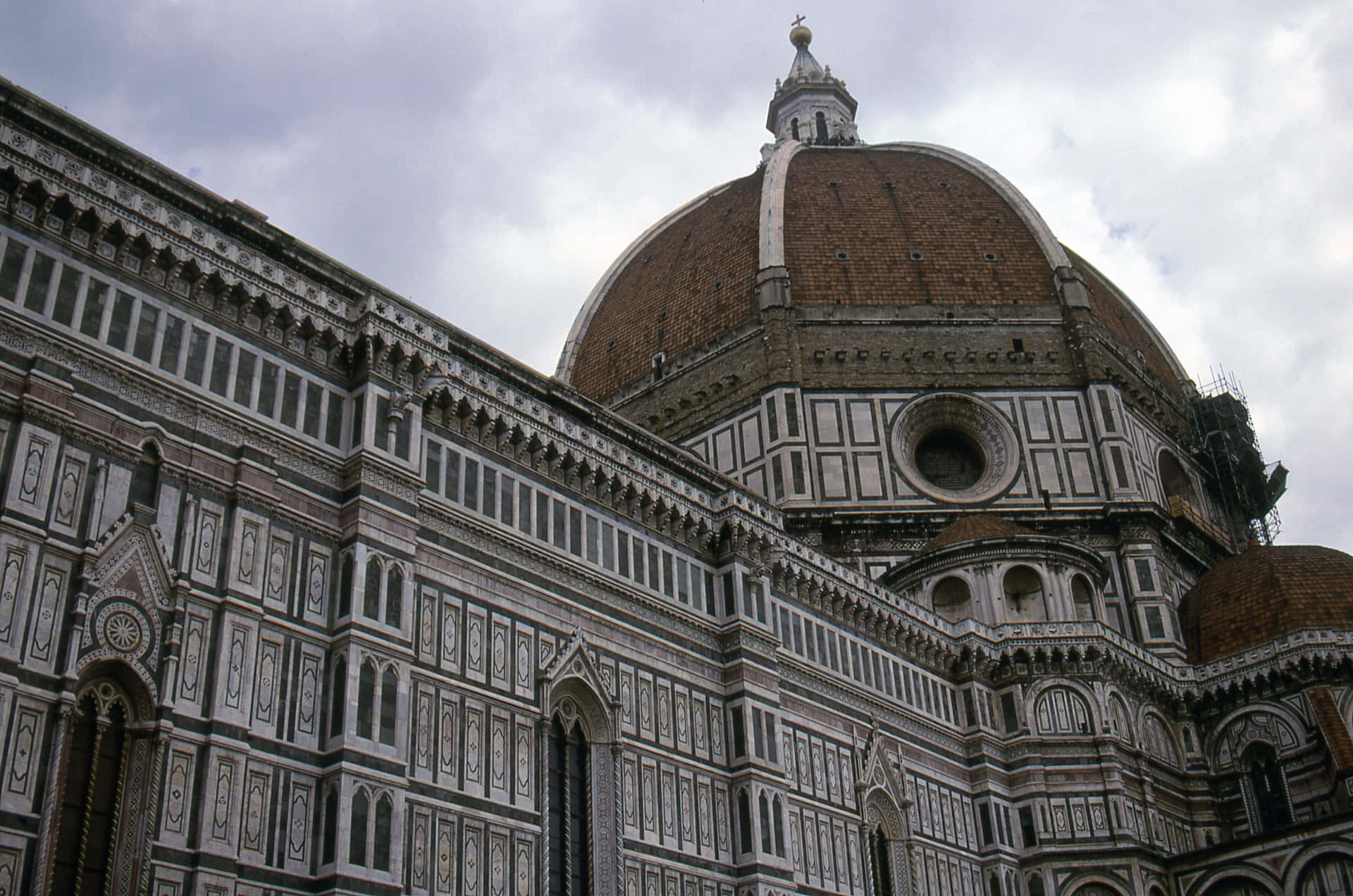 Amazing Architecture Florence Cathedral Italy Background