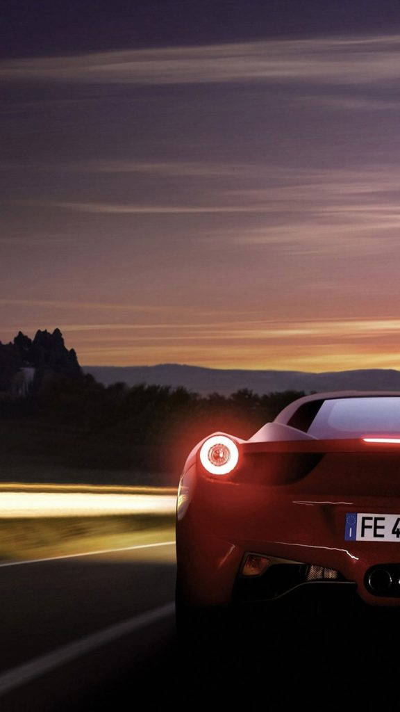 Amazing Hd Red Car Background