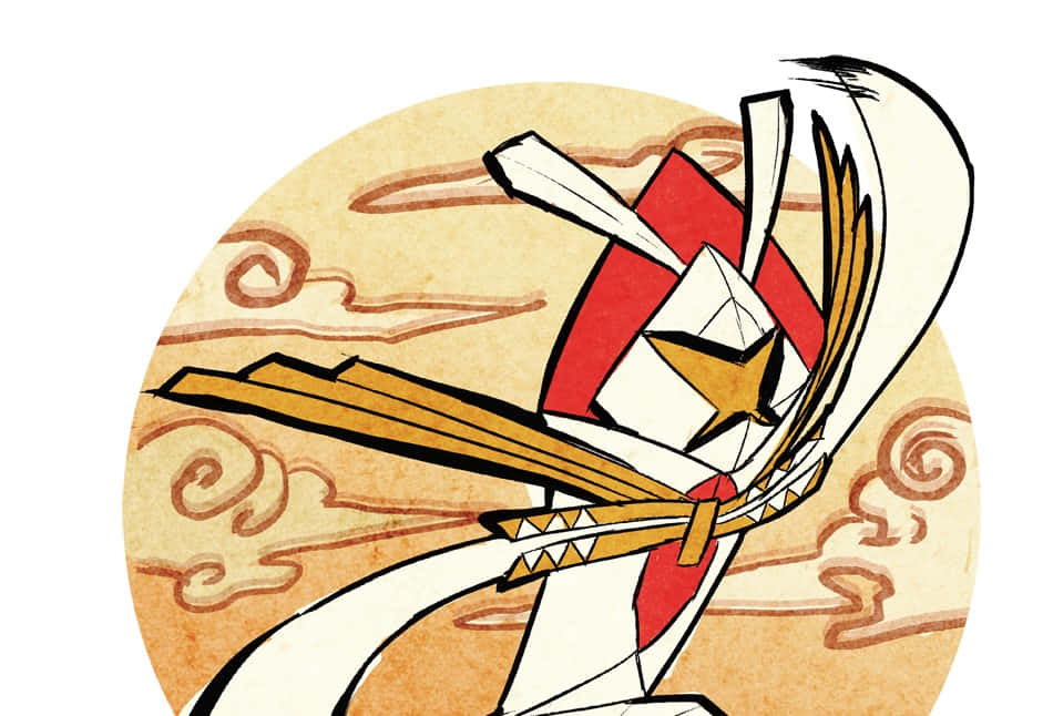 Amazing Illustration Of Kartana Pokemon Background