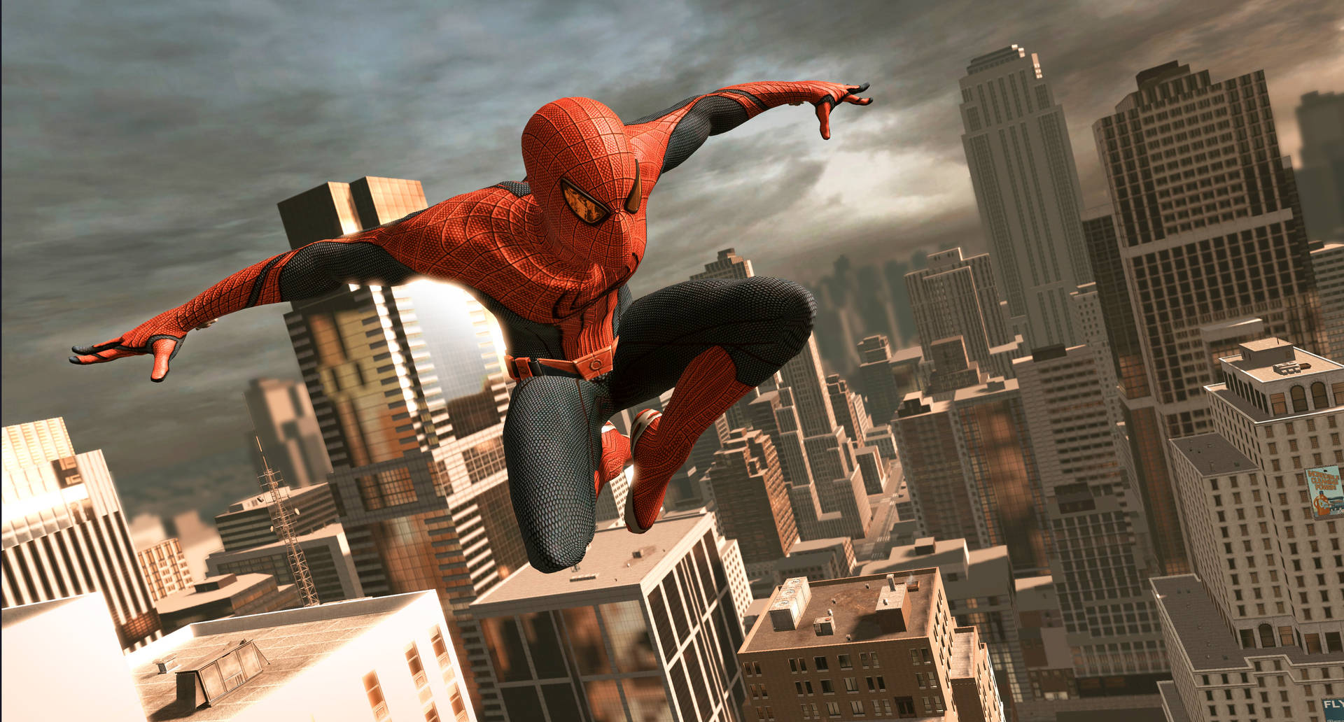 Amazing Laptop Spiderman Game