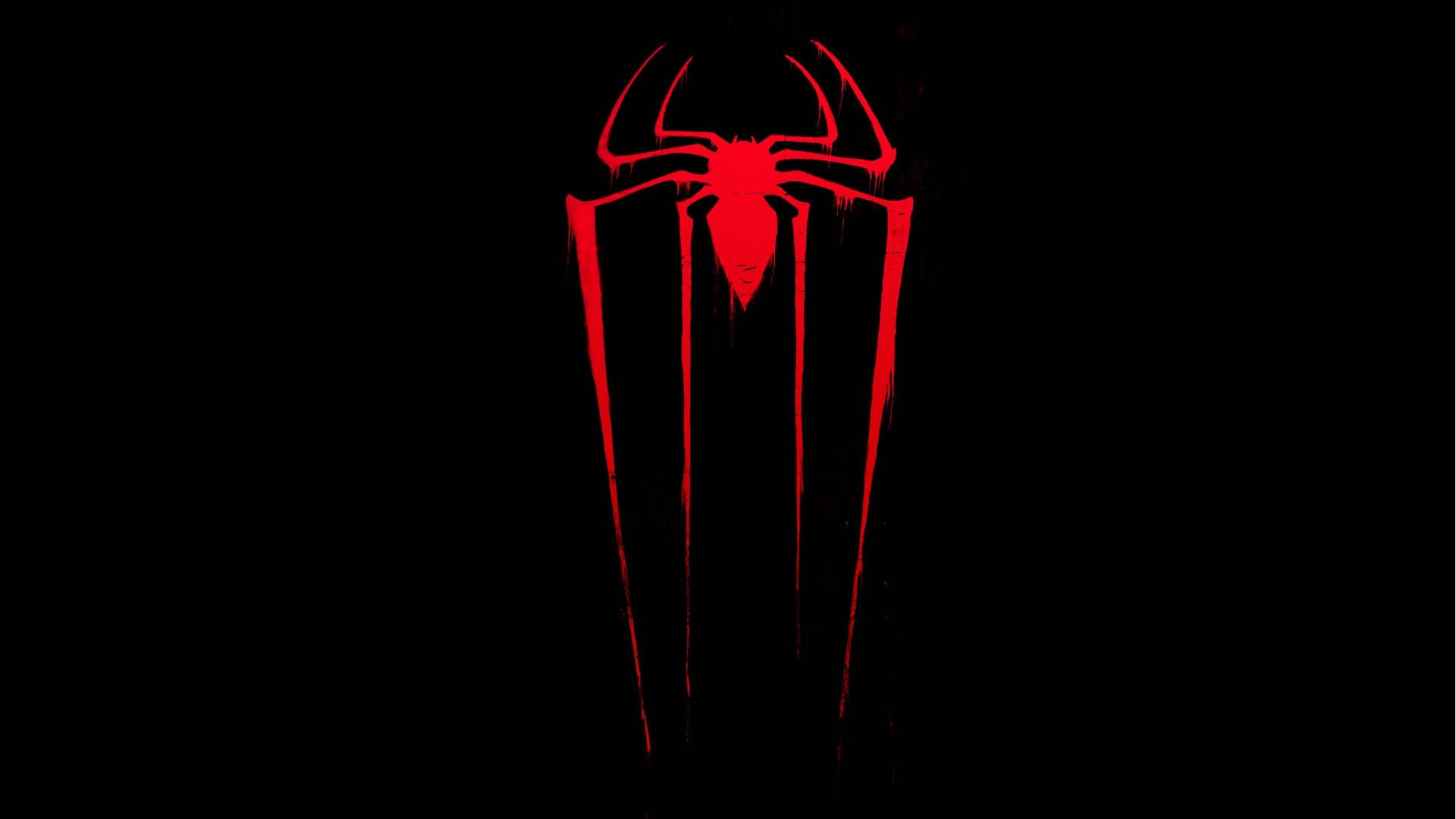 Amazing Laptop Spiderman Logo Background