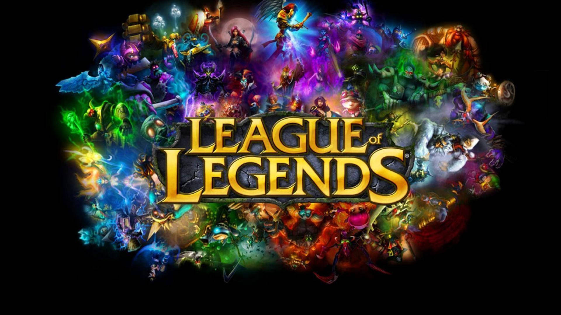 Amazing League Of Legends Logo Background