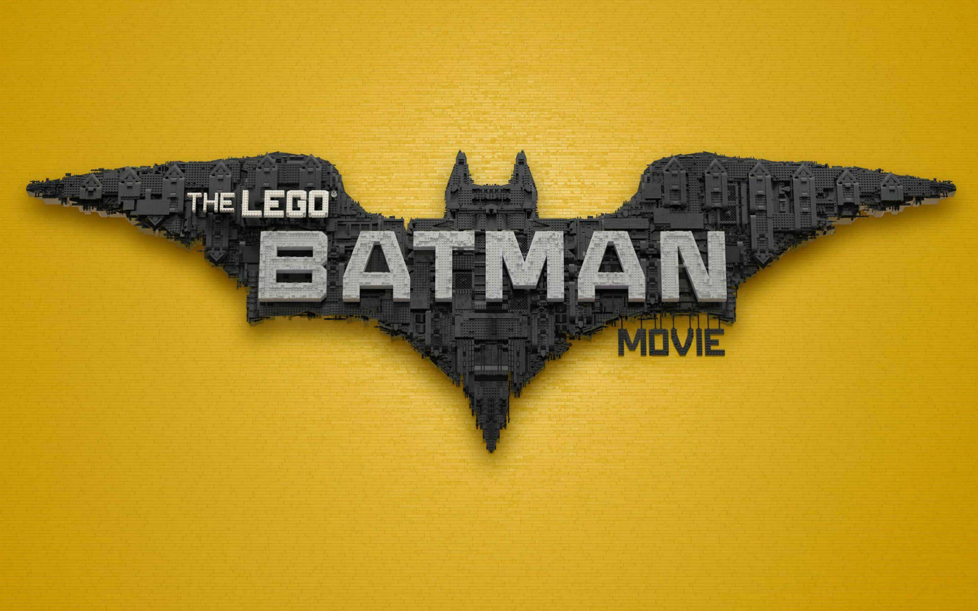 Amazing Lego Batman Movie Logo Background