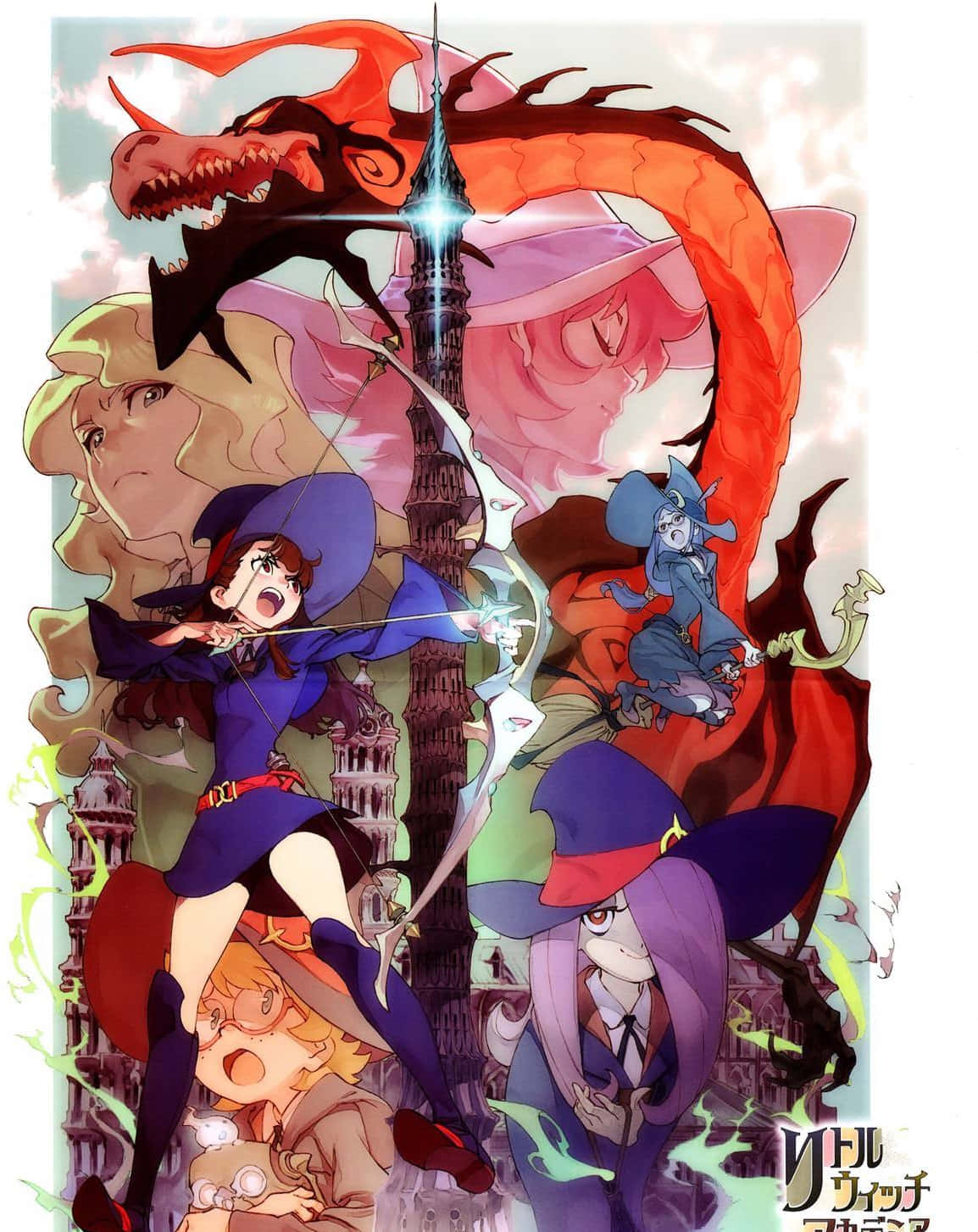 Amazing Little Witch Academia Illustration