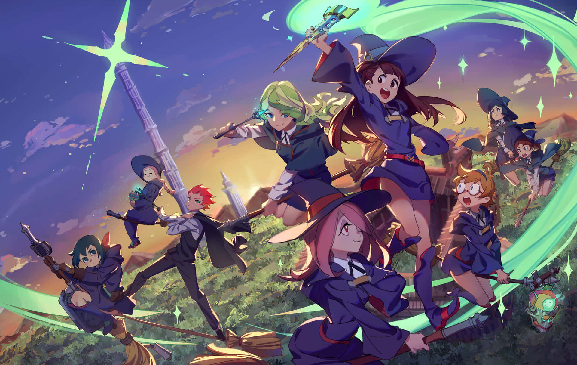 Amazing Little Witch Academia Illustration