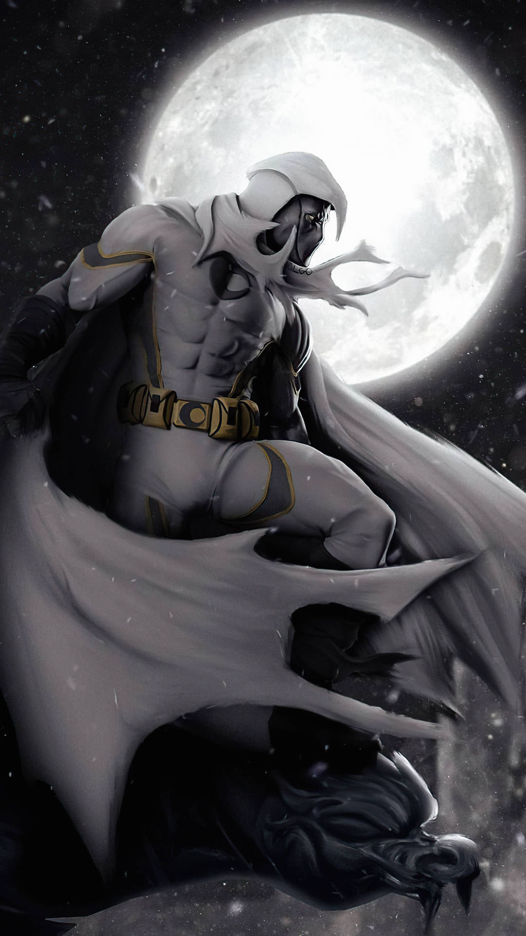 Amazing Marvel Moon Knight Phone Background