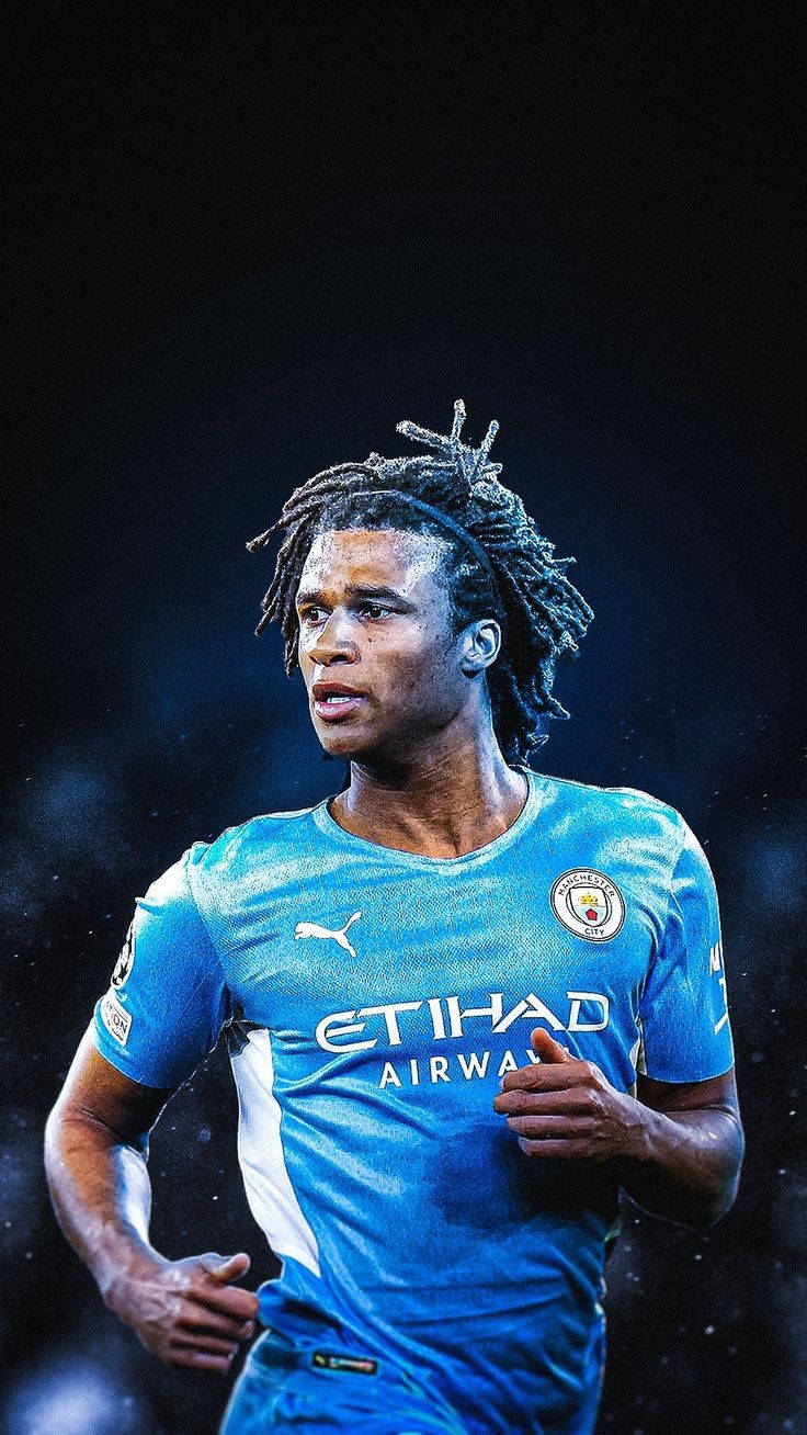 Amazing Nathan Ake Manchester City Photo