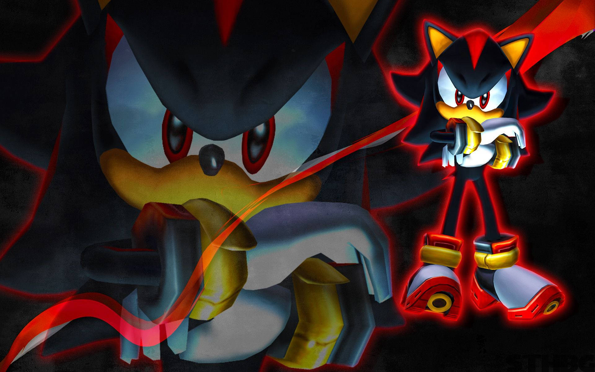 Amazing Shadow The Hedgehog Pfp Sega Character Background